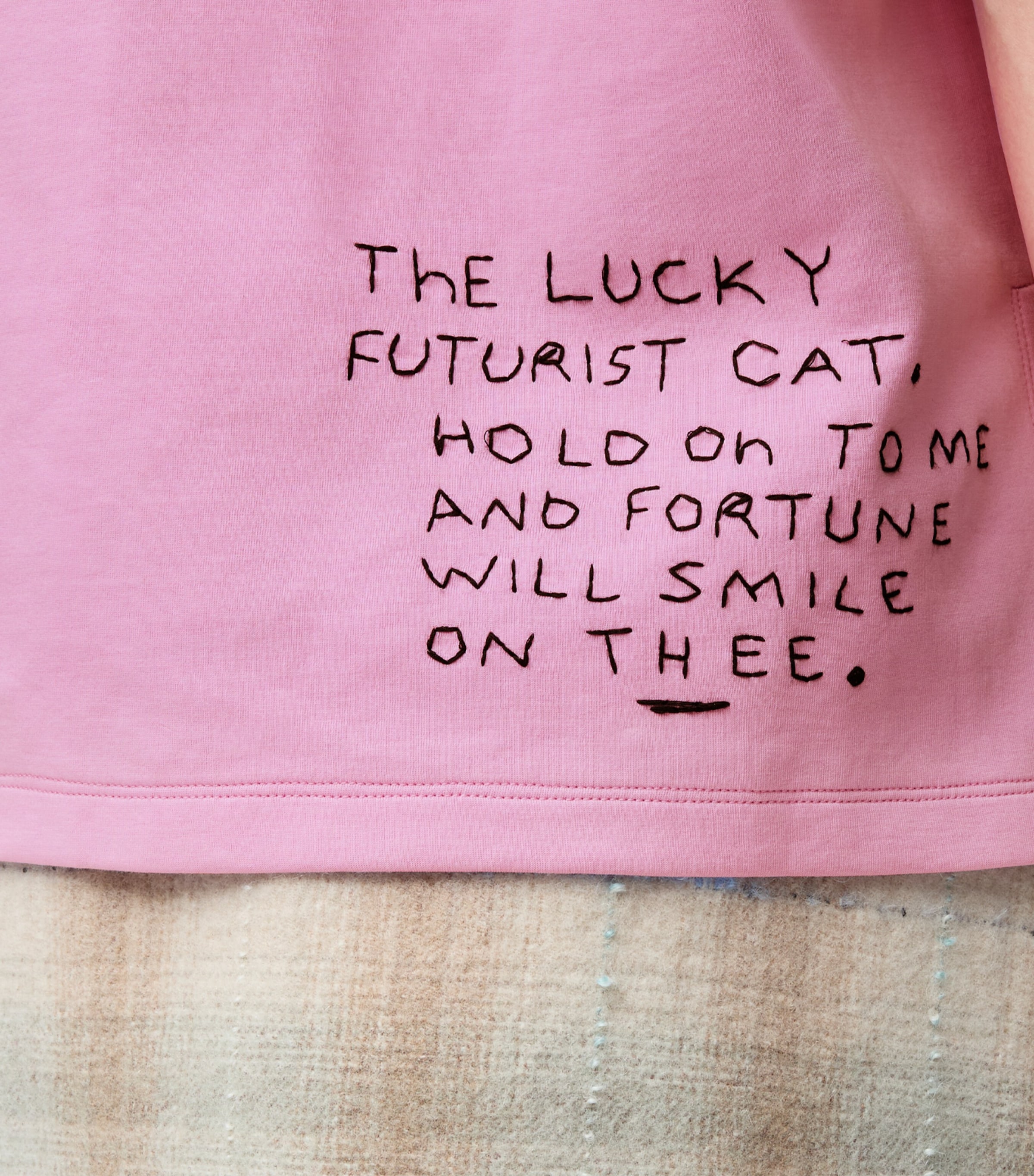 x Louis Wain Cotton-Blend T-Shirt PINK Image 5