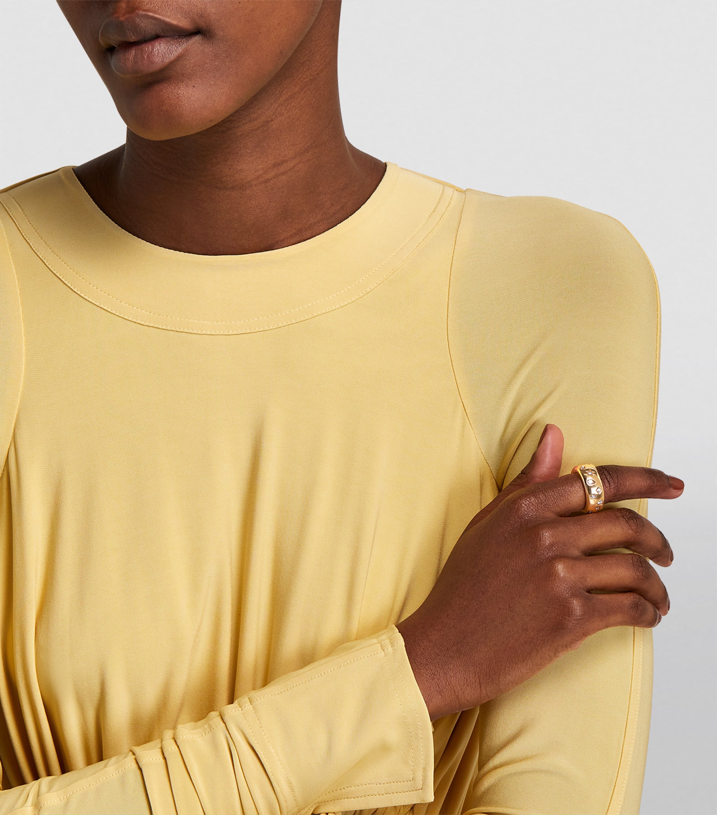 Rose Gold and Diamond Iconica Ring (Szie 47-60) DB000 Image 5