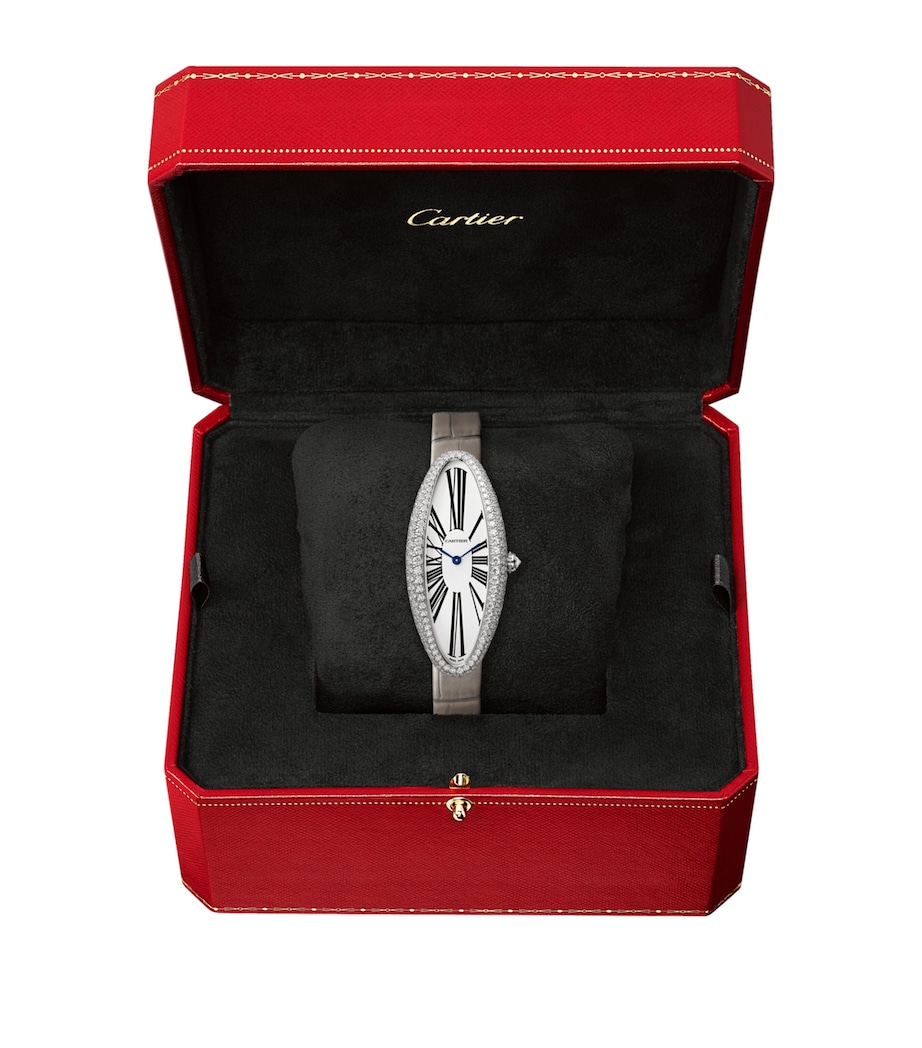 Cartier White Gold Baignore Allongée Watch 21mm White Gold Image 7