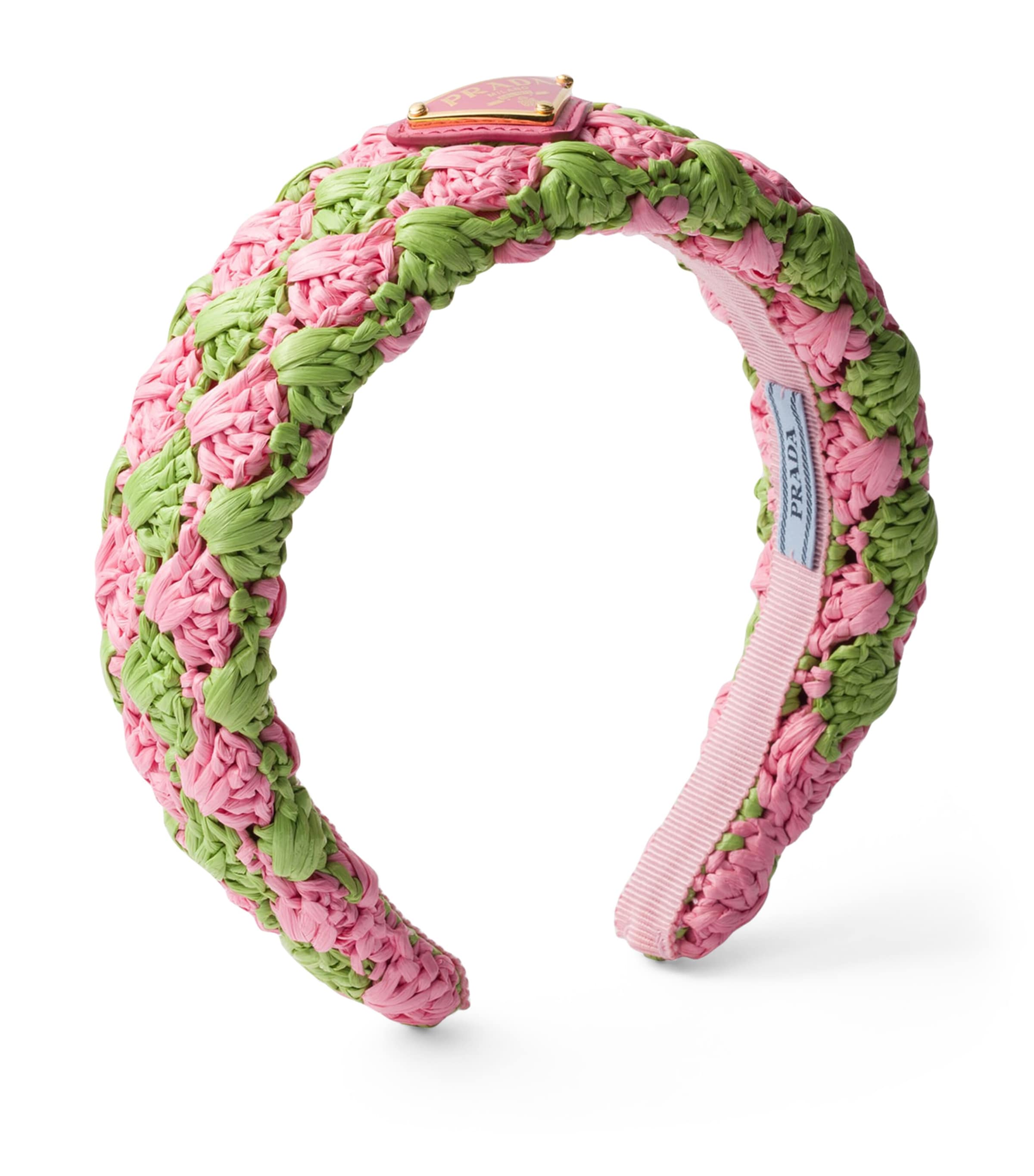 PRADA＊Crochet headband クロッシェ カチューシャ＊送料込 PRADA＊Crochet headband クロッシェ カチューシャ＊送料込