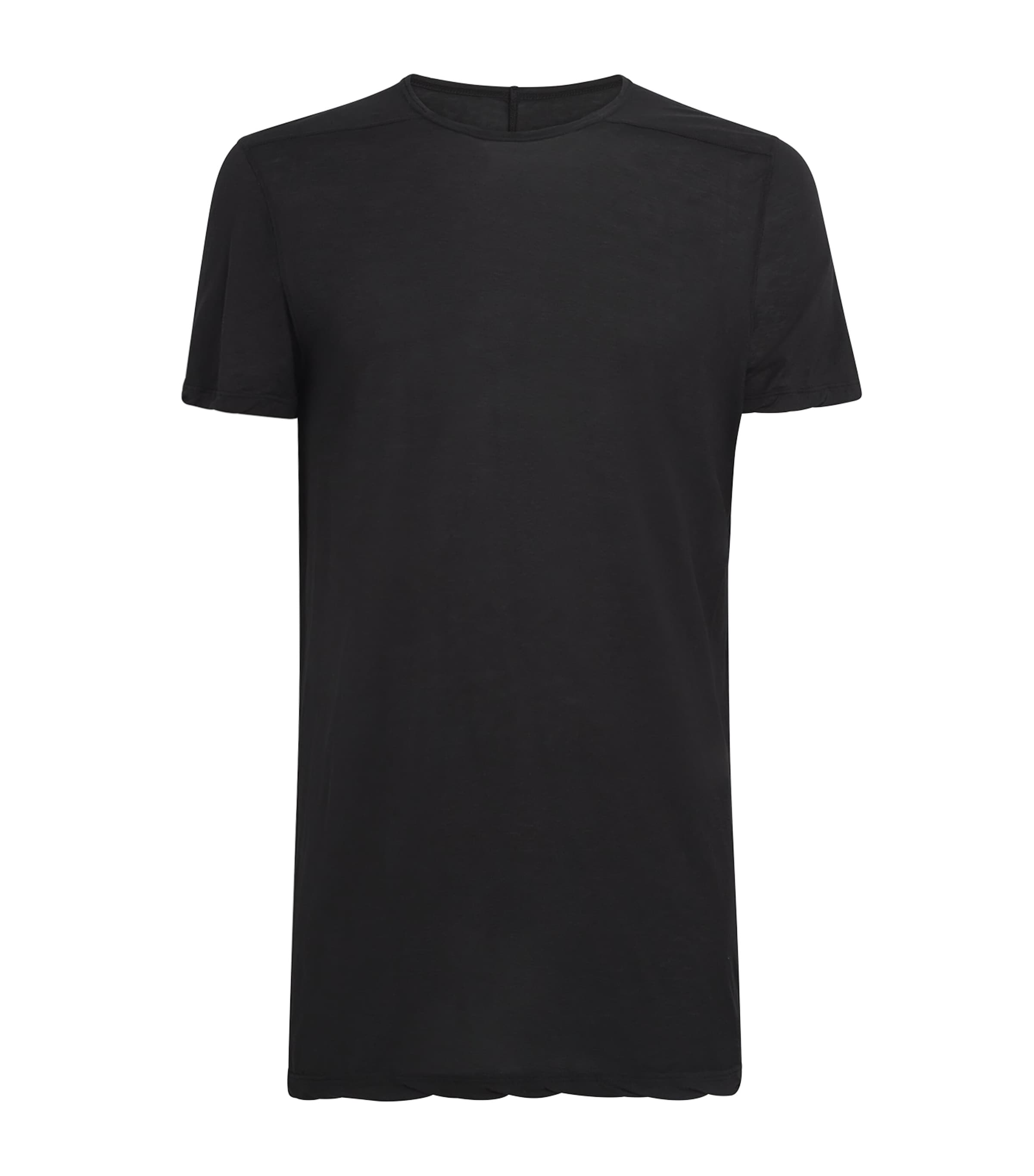 Rick Owens Mens Cotton Level T-Shirt Black Image 1