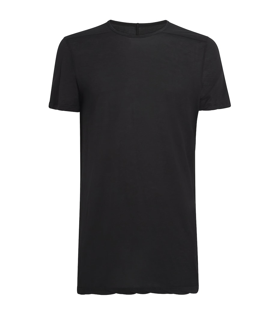 Rick Owens Mens Cotton Level T-Shirt Black Image 1