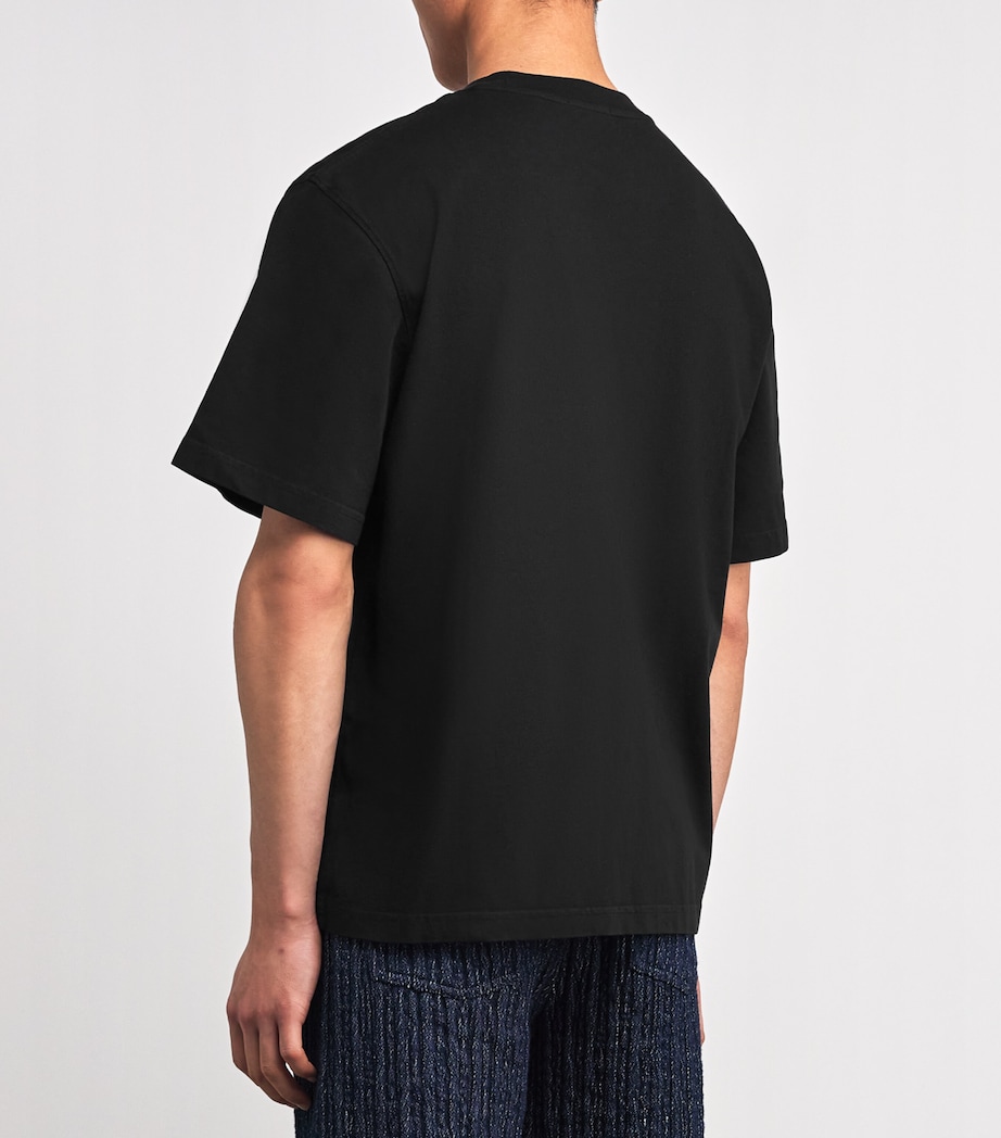 Cotton Asha T-Shirt BLACK Image 4