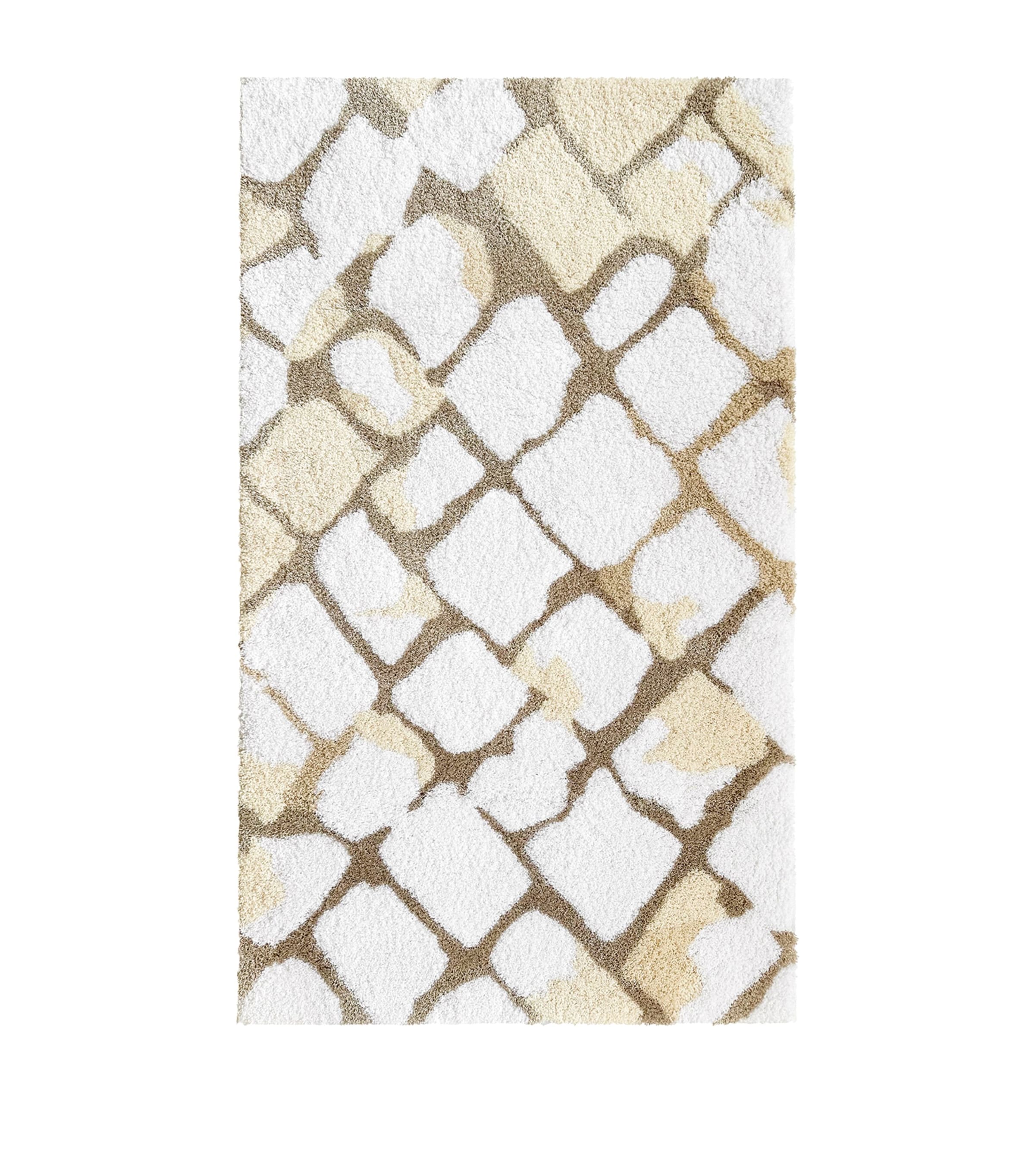 Graccioza Portuguese Sidewalk Bath Mat In Multi