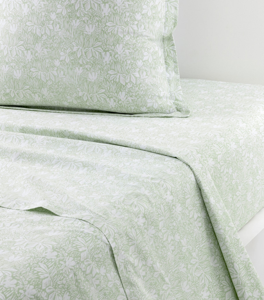 Capri Amande Super King Flat Sheet (270cm x 295cm) AMANDE Image 2