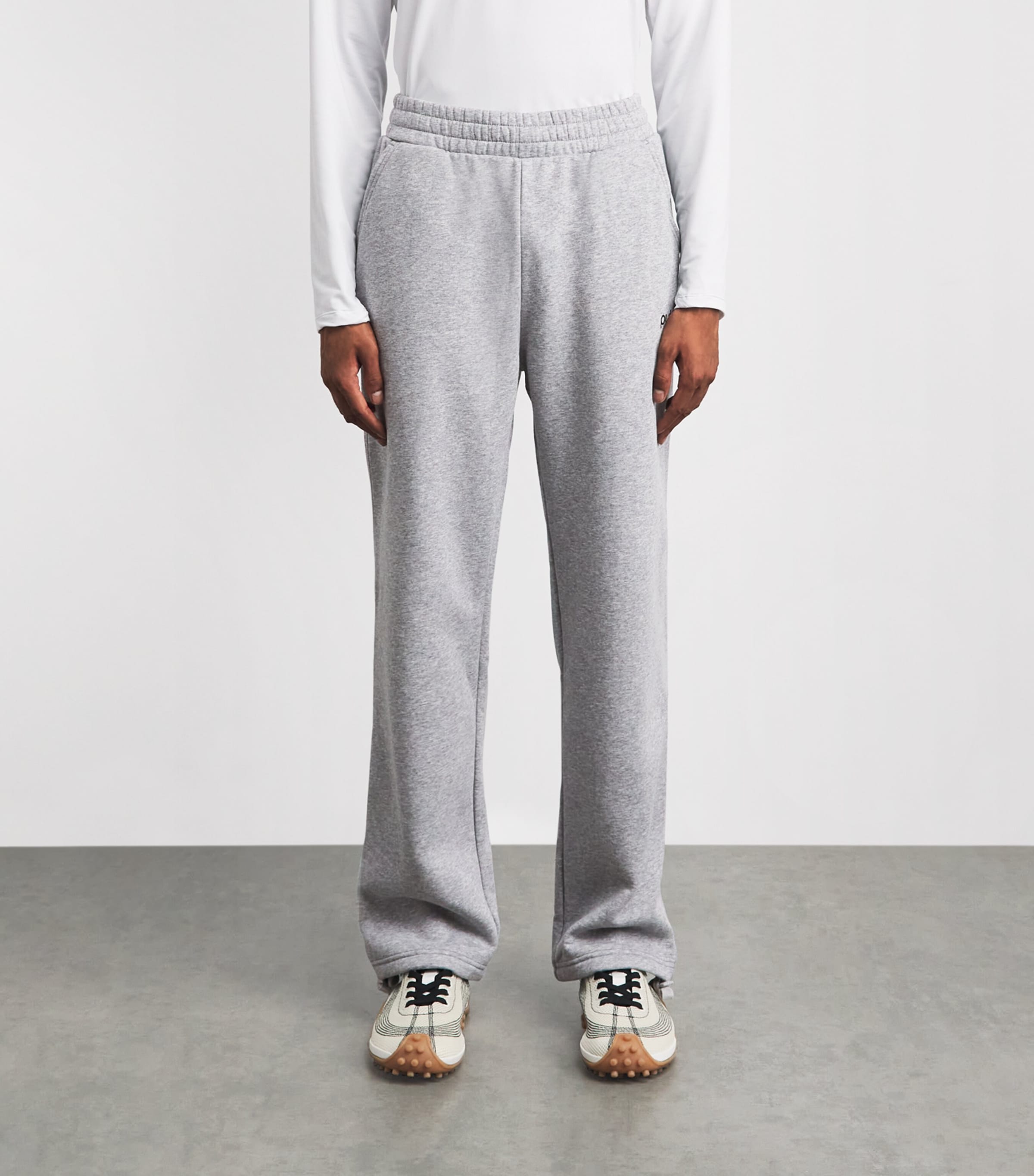 Pulco Studios Mens Relaxed Sweatpants Grey Marl Image 4