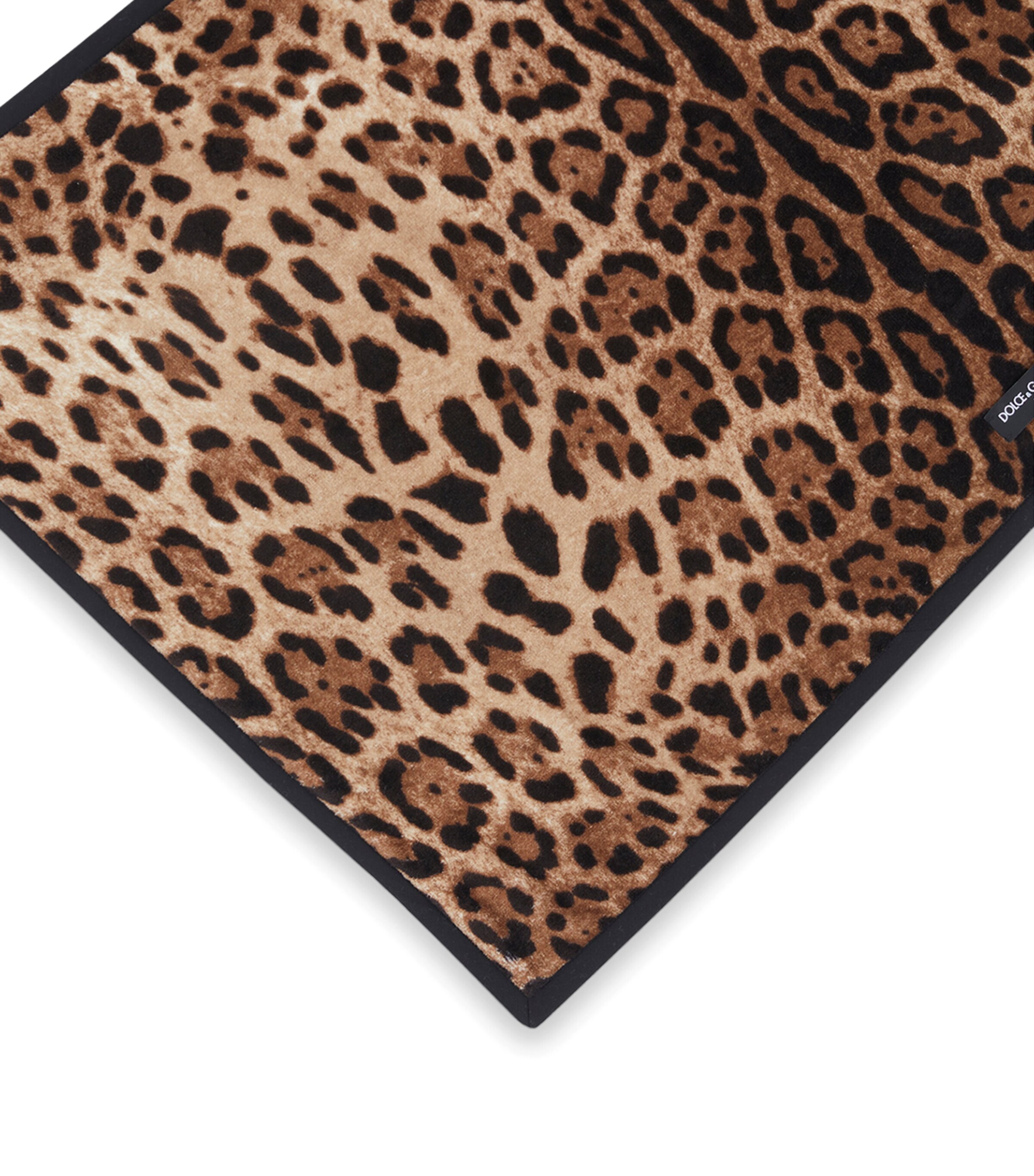 Dolce&Gabbana Casa Leopard Print Bath Mat (54cm x 87cm) Image 3