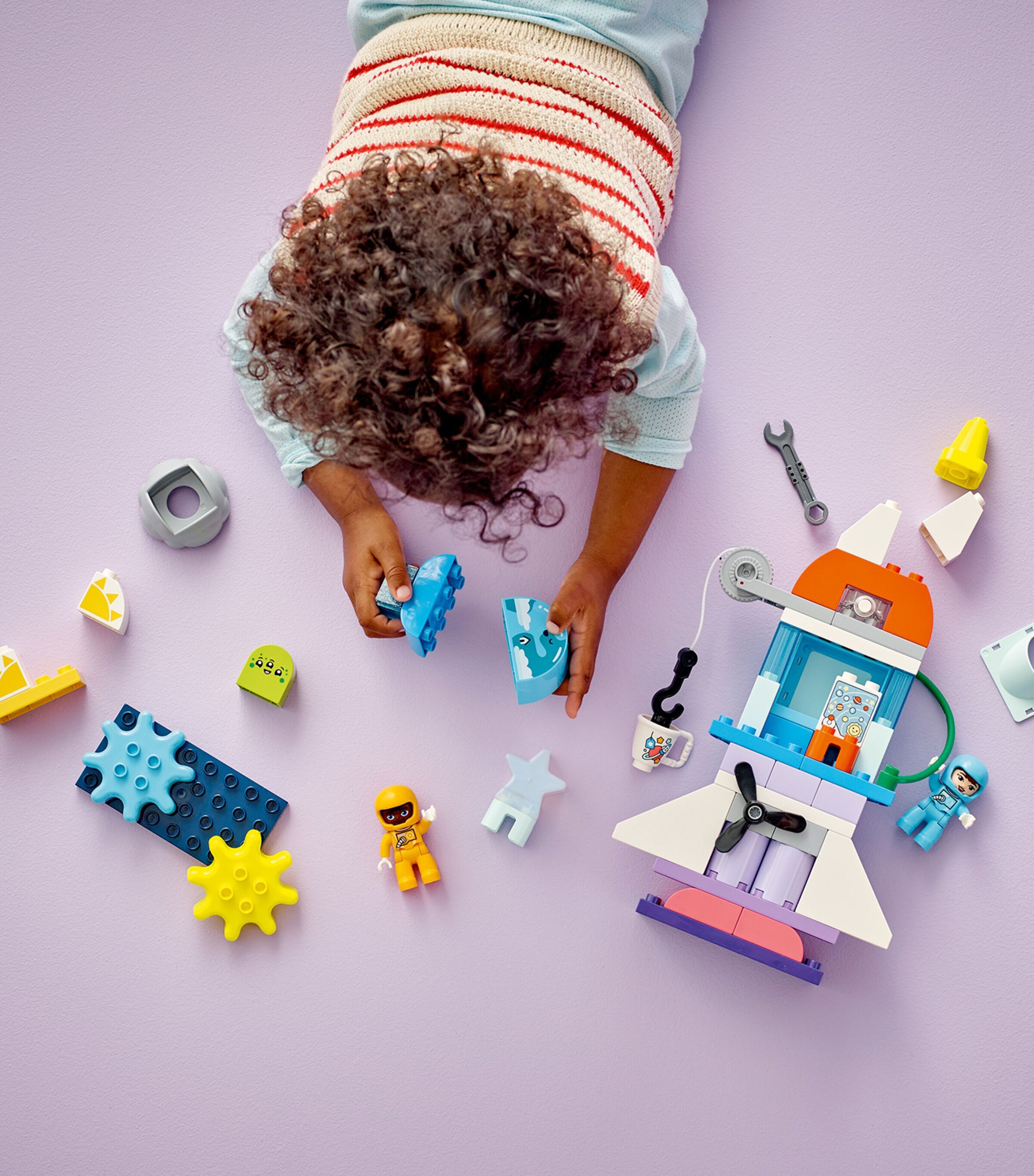 Duplo 3-in-1 Space Shuttle Adventure Rocket Toy 10422 MULTI Image 2