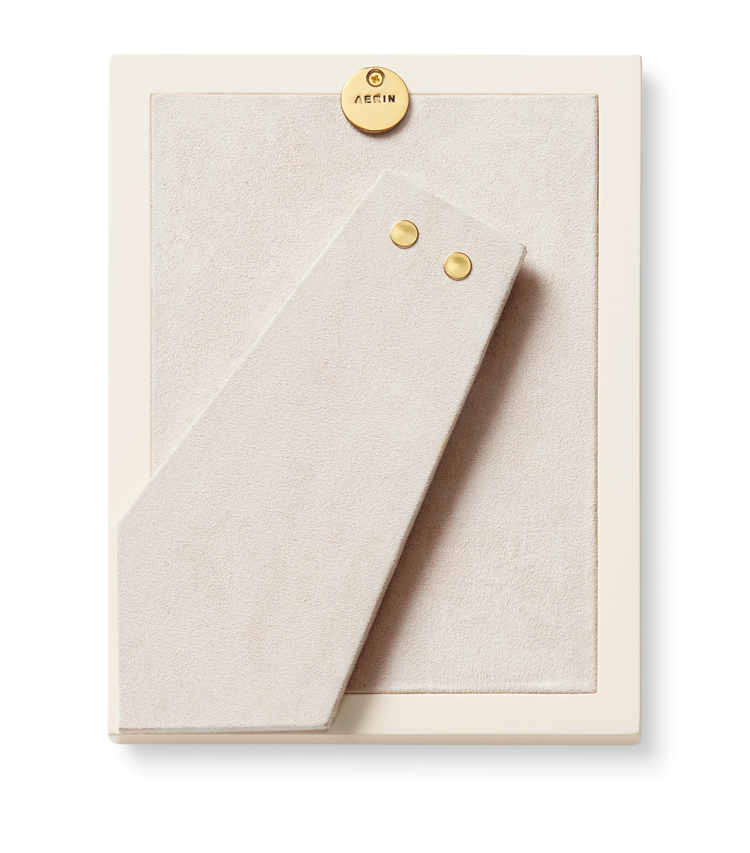 Lacquered Varda Photo Frame (5’’ x 7’’) CREAM Image 3