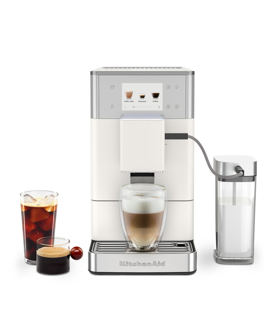 KitchenAid Fully Automatic Espresso Machine Porcelain White Image 2