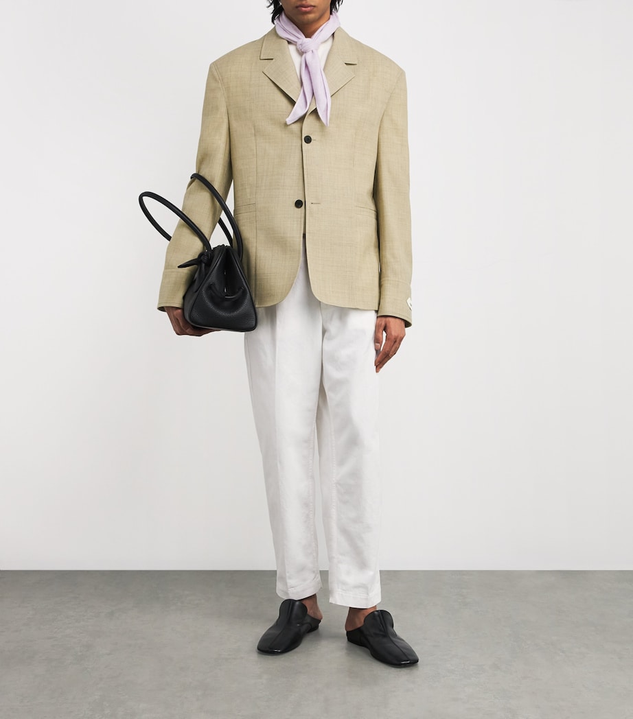 Wool Suit Jacket BEIGE Image 2