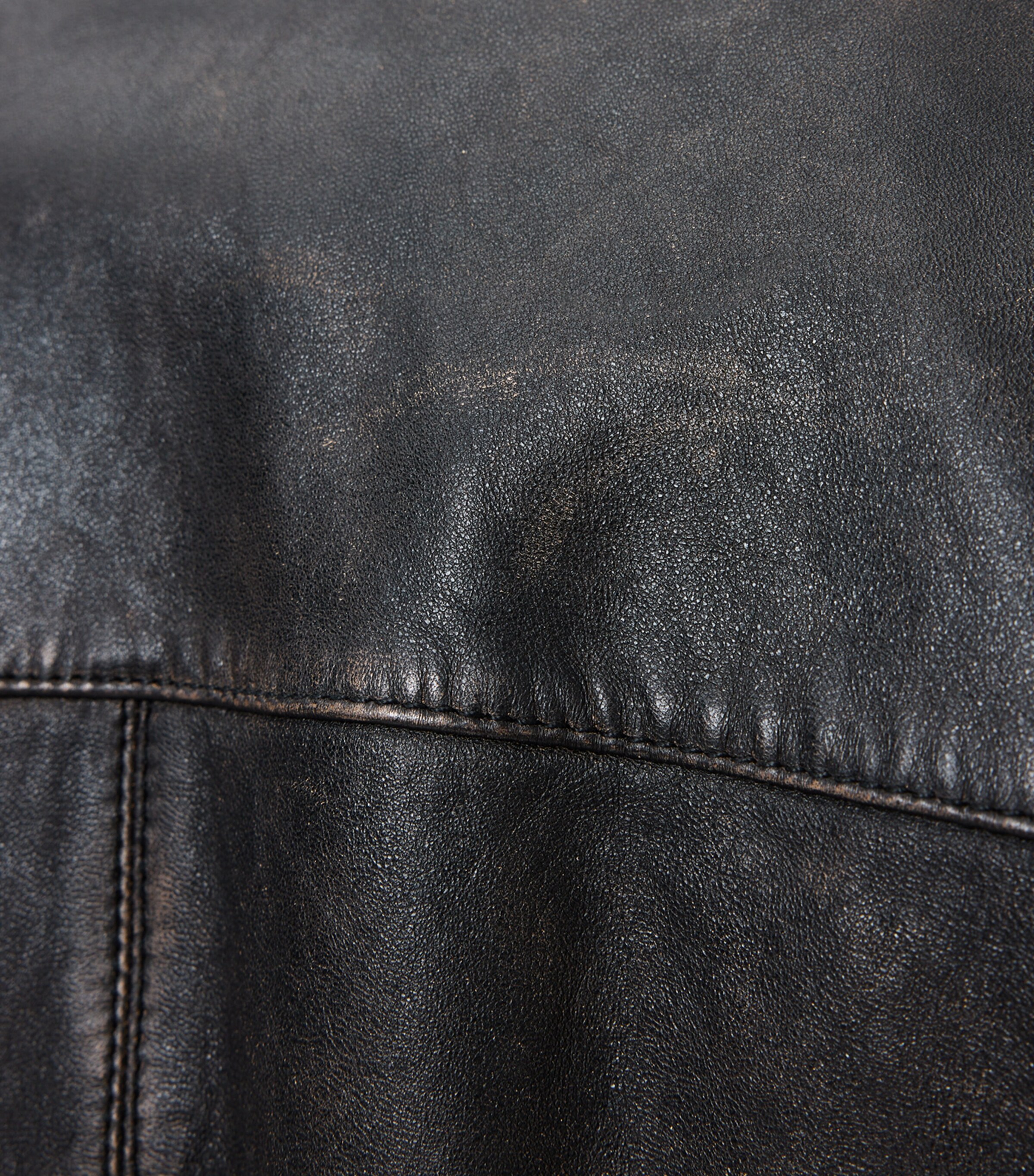 Alkan Leather Jacket VINTAGE BLACK Image 13