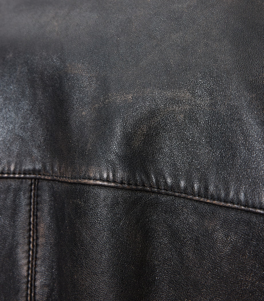 Alkan Leather Jacket VINTAGE BLACK Image 13