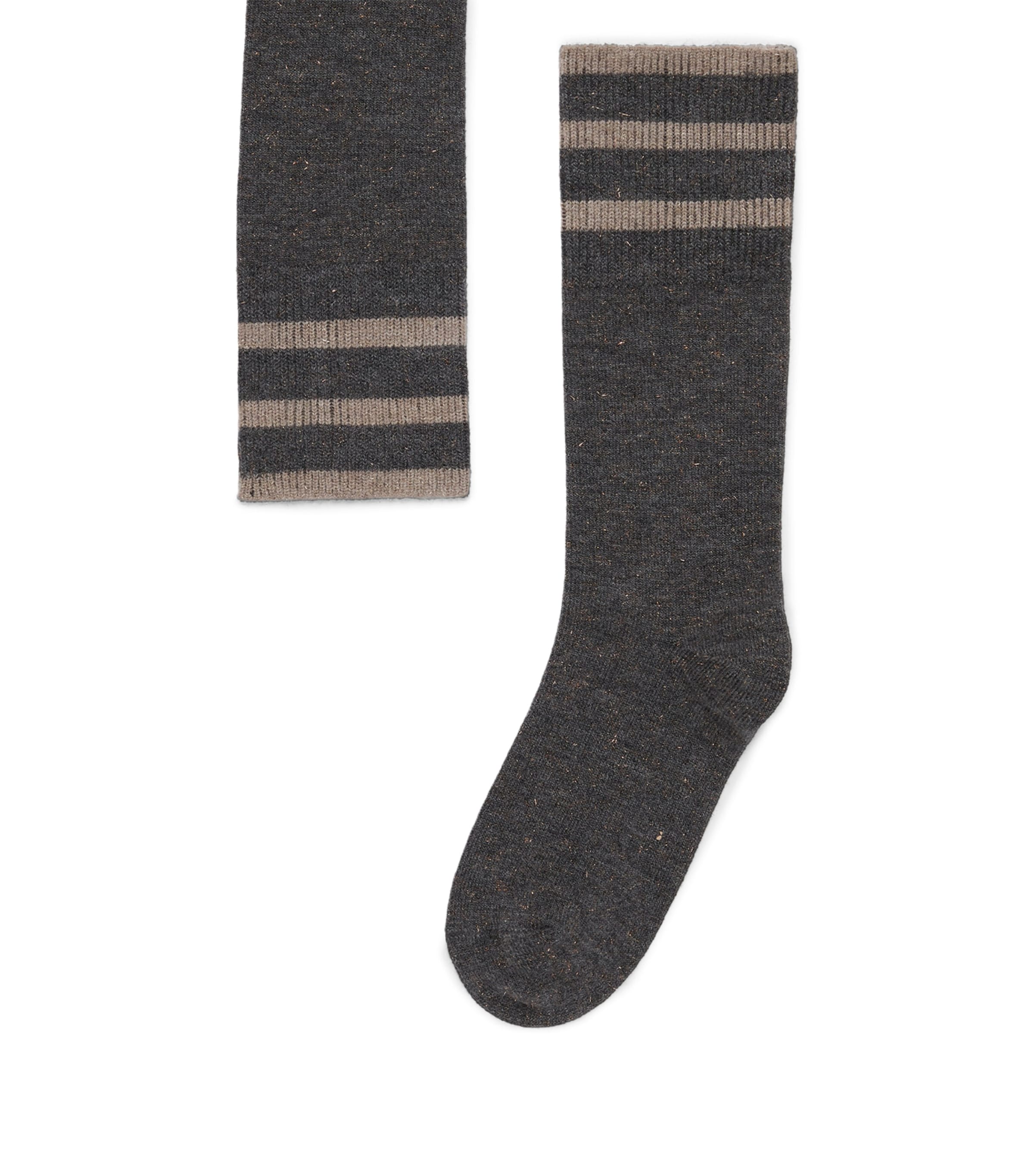 Cashmere-Blend Sparkling Knit Socks CNC38 Image 1