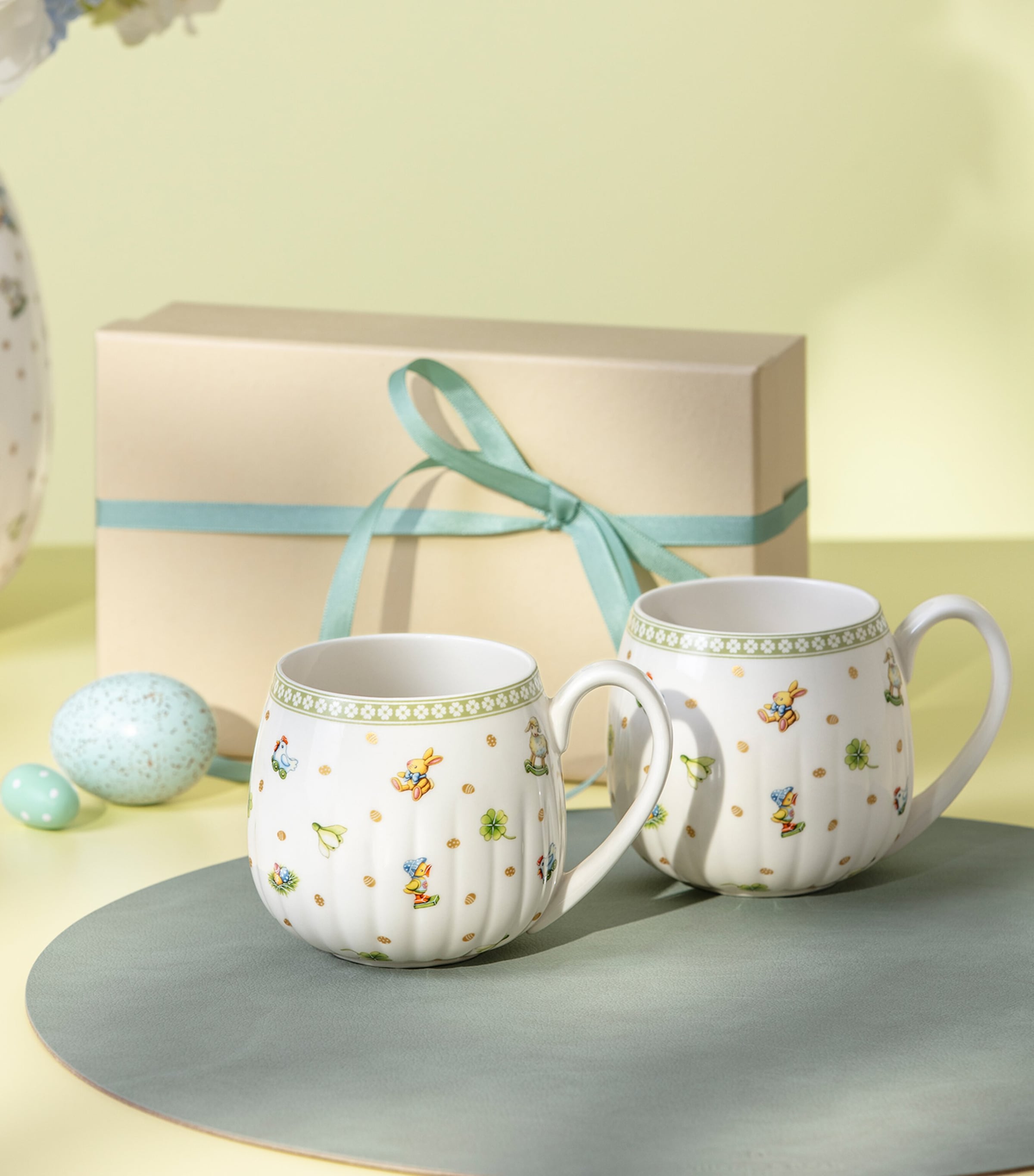 Villeroy & Boch Porcelain Easter Delight Mug (Set of 2) Image 3