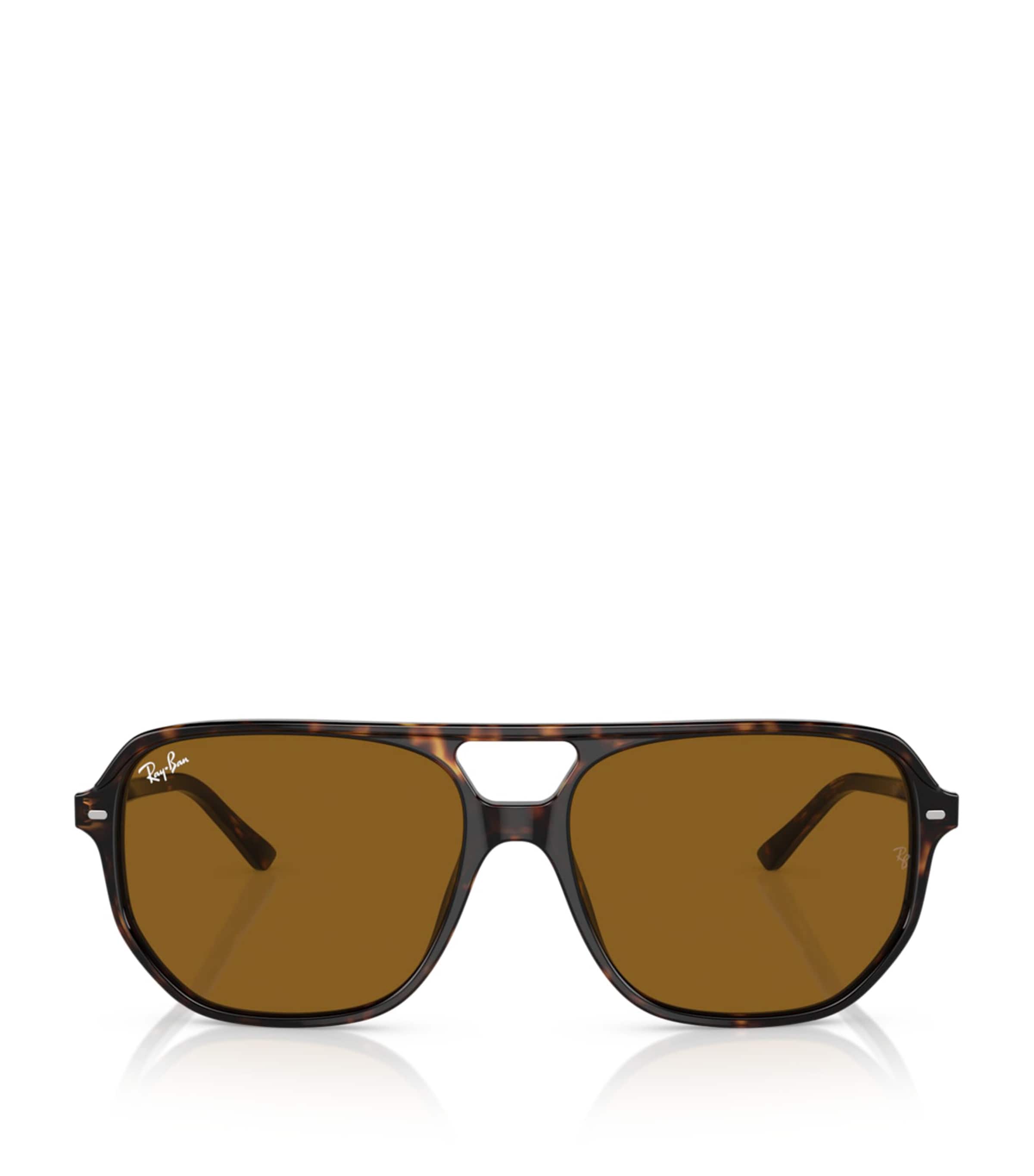 Ray-Ban Tortoiseshell Bill One Square Sunglasses Brown Image 1