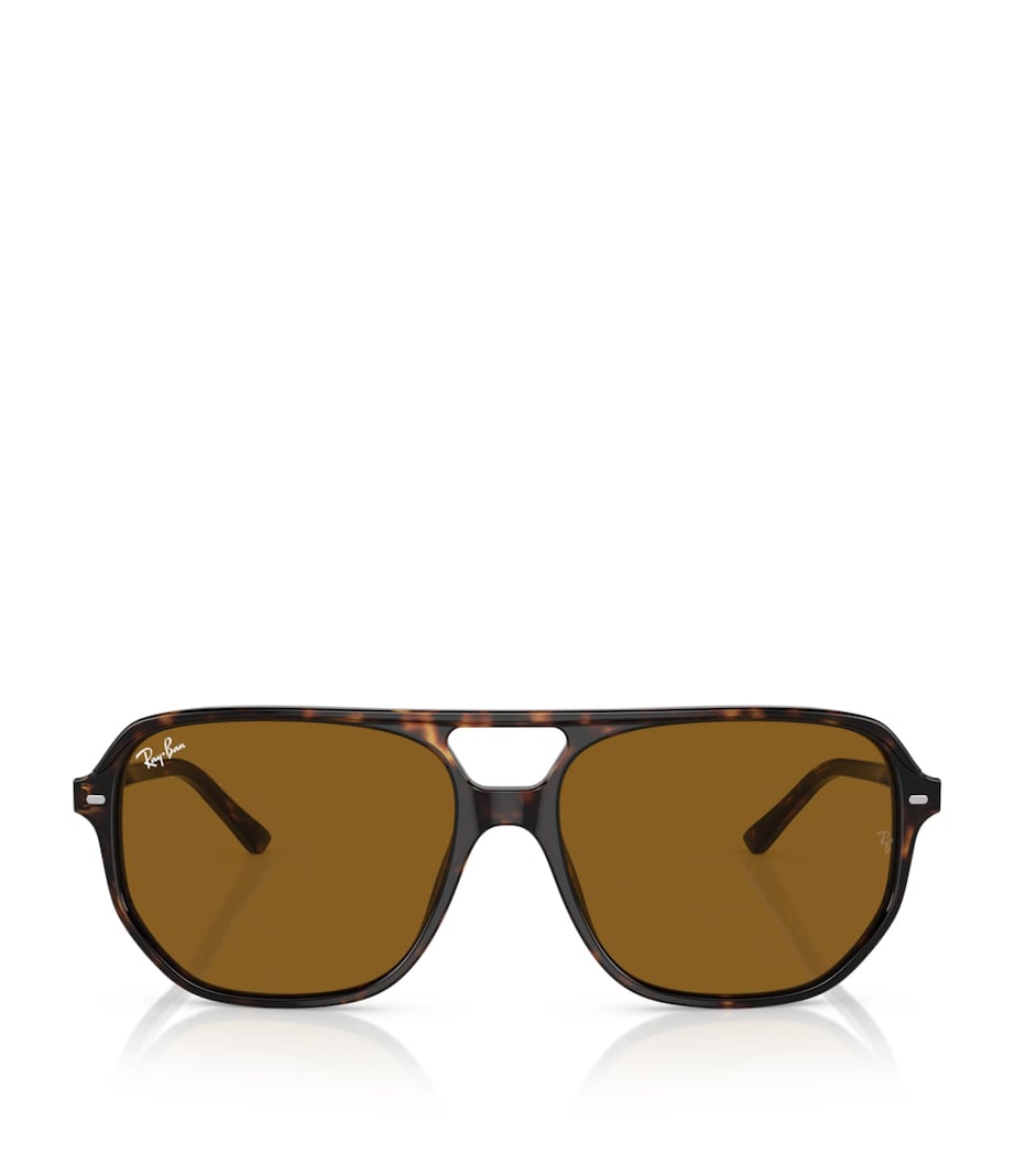 Ray-Ban Tortoiseshell Bill One Square Sunglasses Brown Image 1