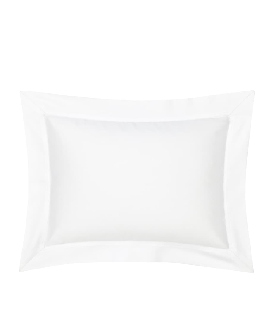 Prodige Square Oxford Pillowcase (65cm x 65cm) BLANC Image 3