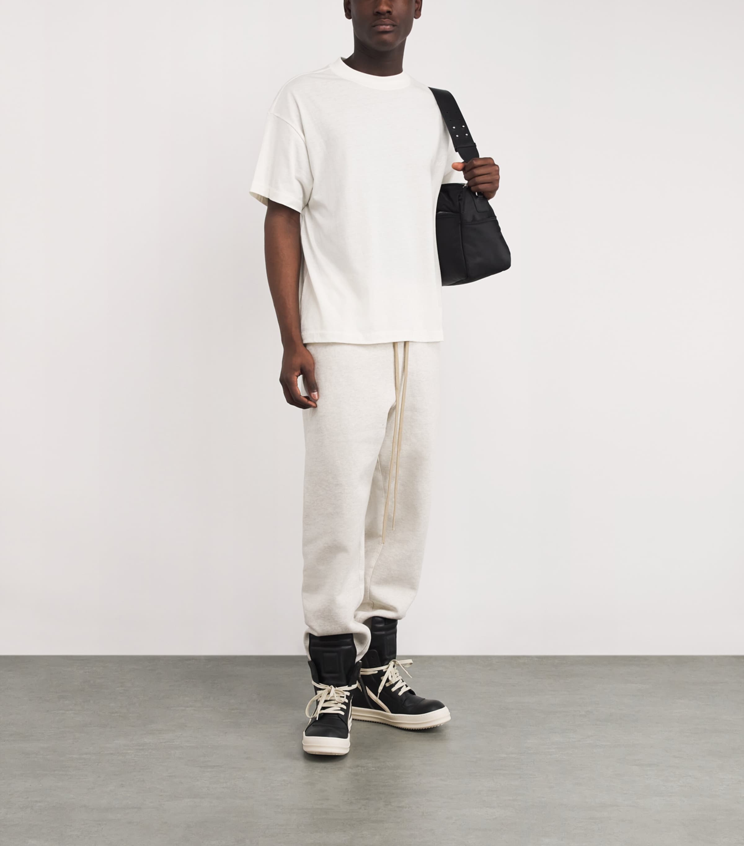 Cotton Logo Script T-Shirt IVORY Image 2