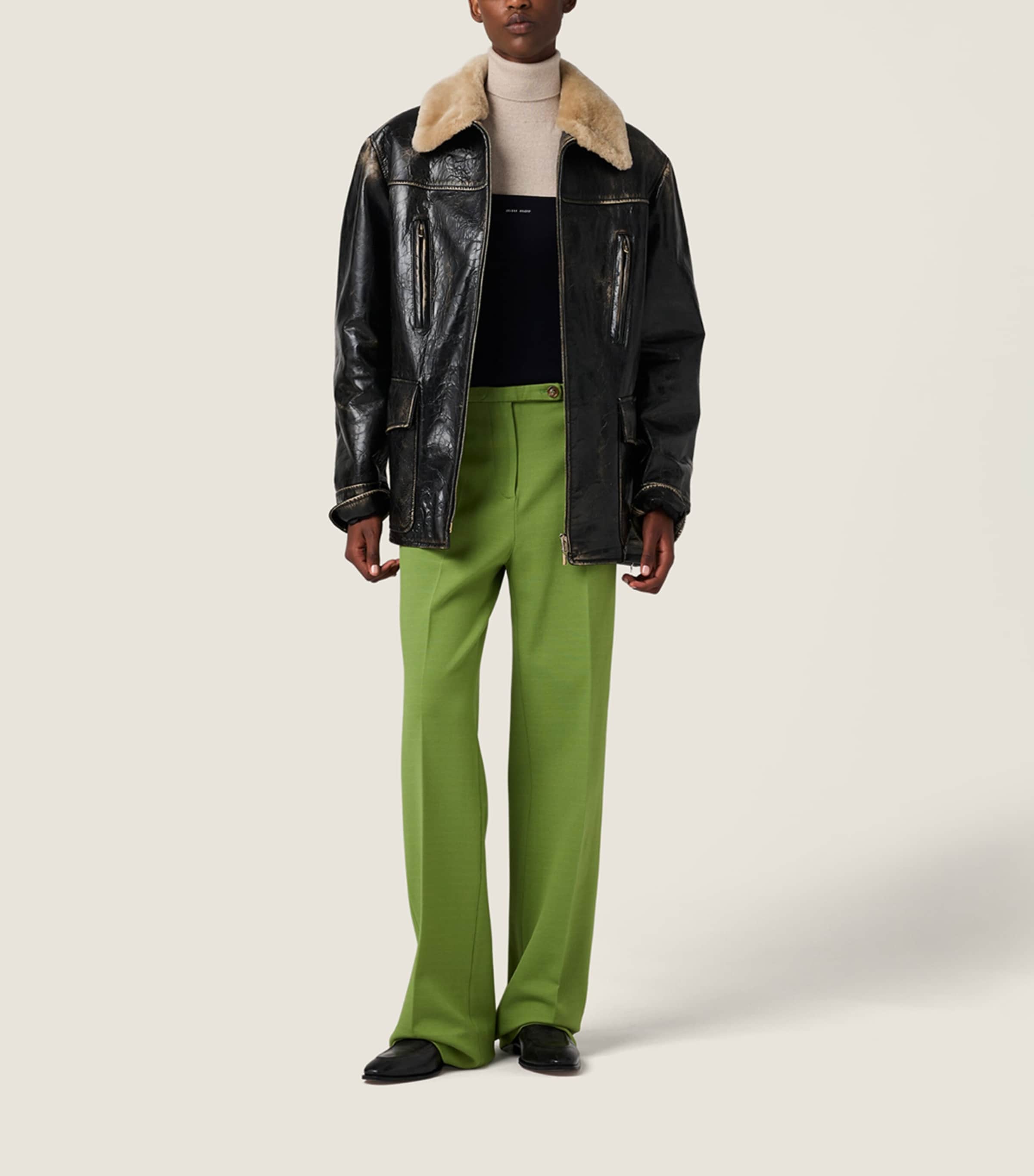 Cotton Knitted Logo Tube Top F0008 Image 5