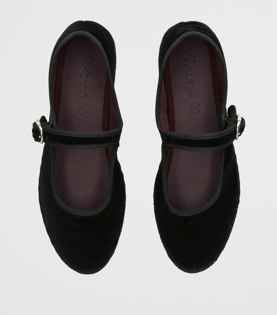 Velvet Antonia Mary Janes BLACK Image 4