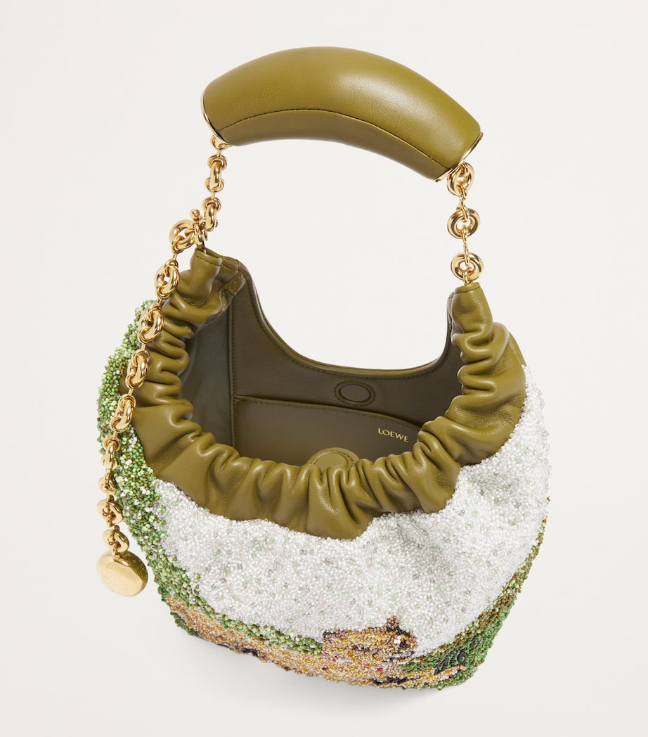 Mini Pug Squeeze Top-Handle Bag OLIVE Image 6