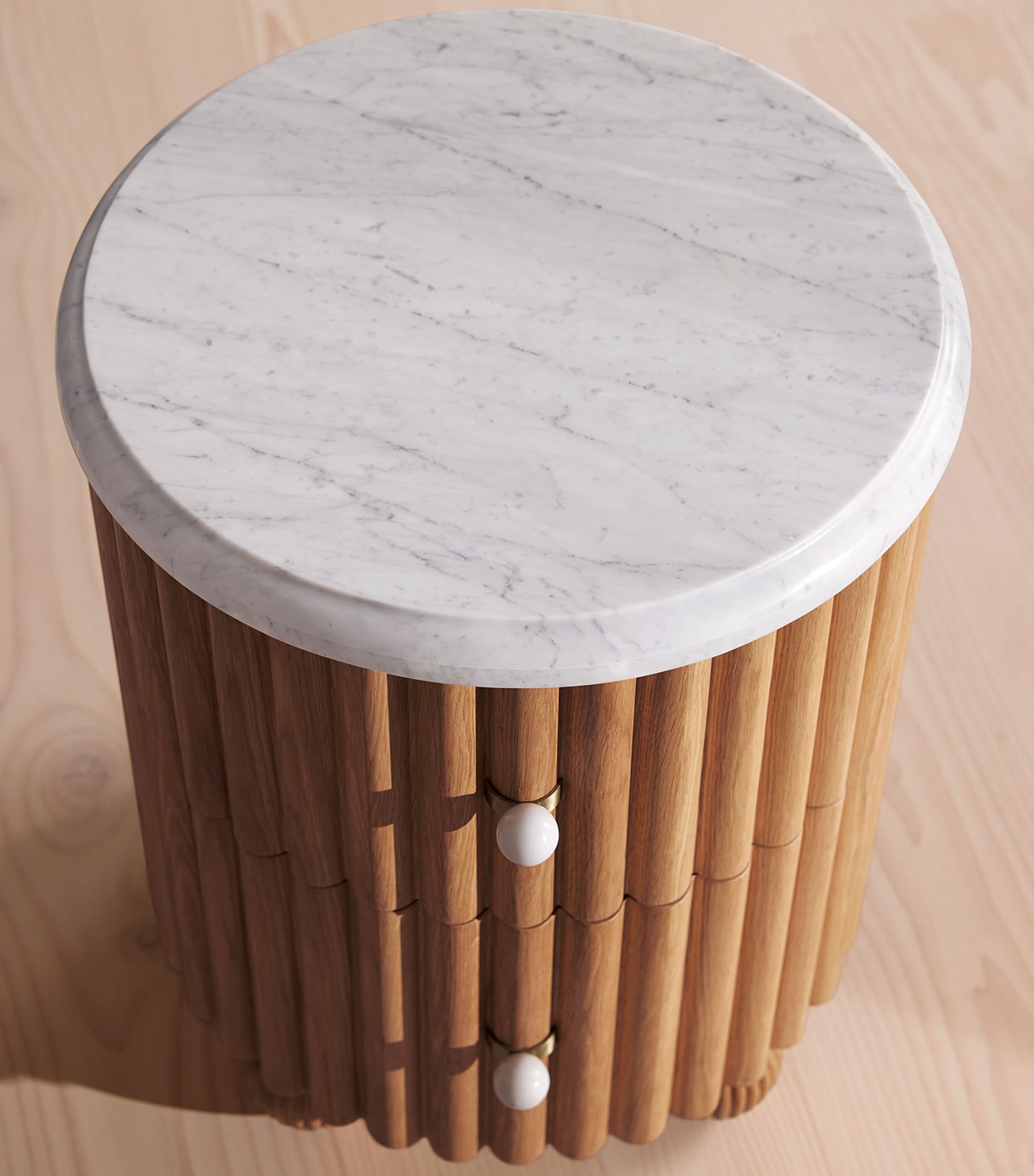 Soho Home Carlisle Bedside Table Natural Image 7