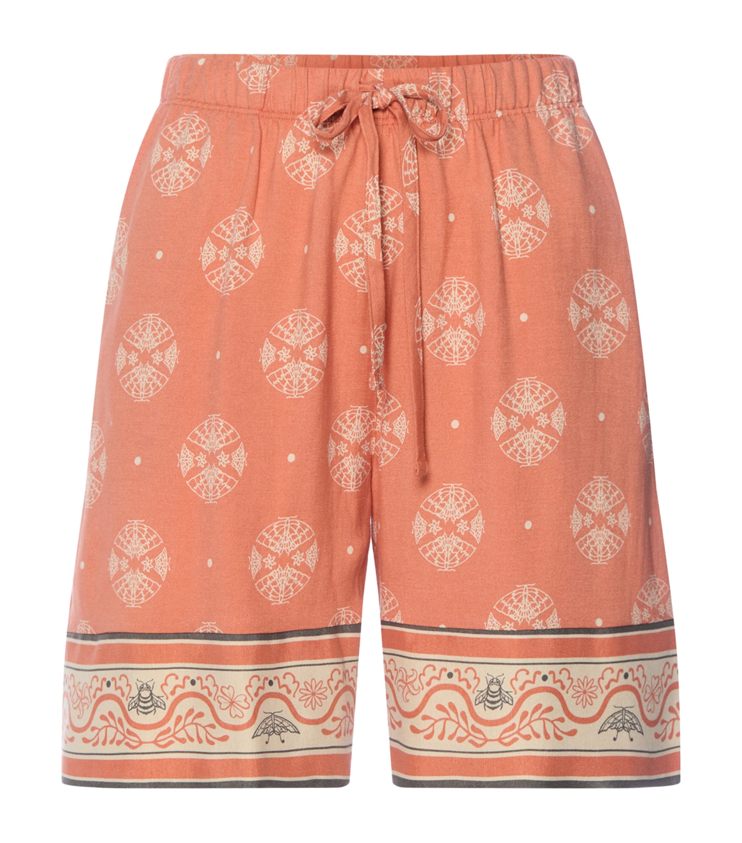 Hanro Womens Printed Casuals Shorts Pencil Mariposa Image 1