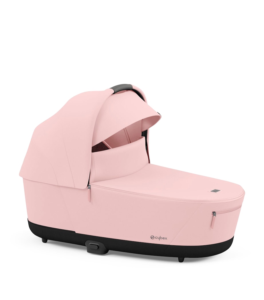 PRIAM Pushchair Lux Carrycot - Peach Pink PEACH/PINK Image 2