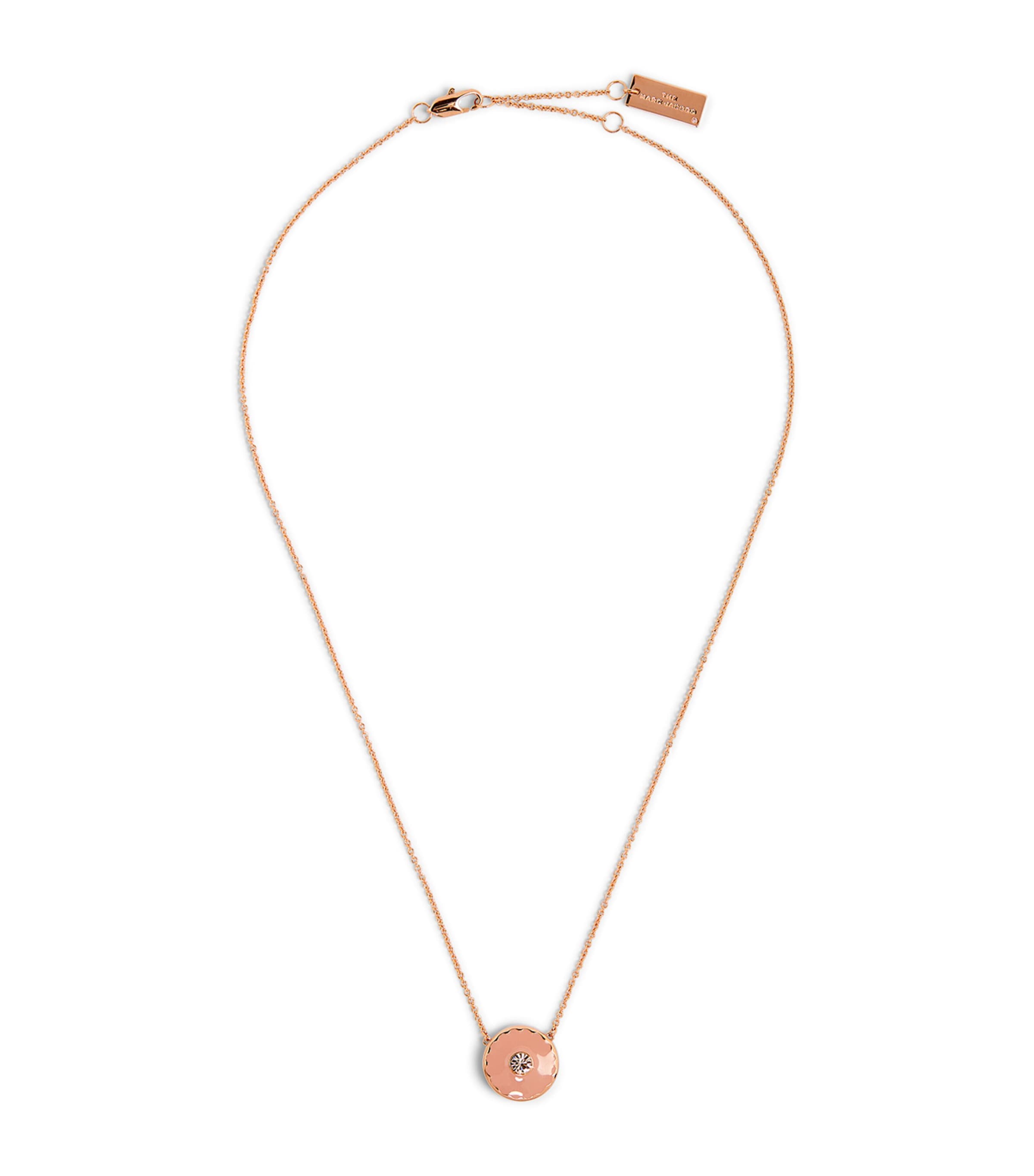 Marc Jacobs The Medallion Necklace In Gold