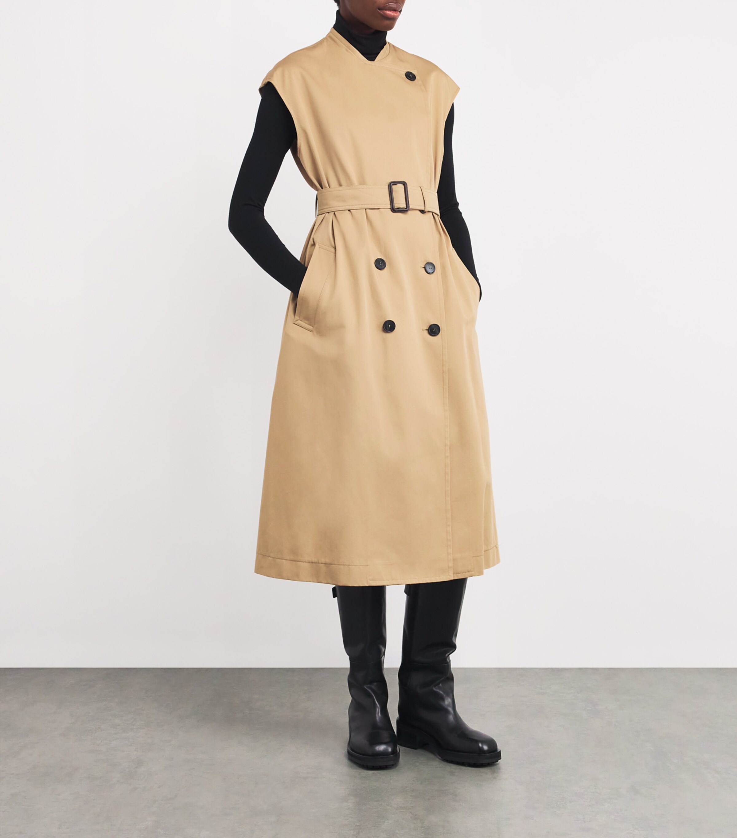 2-in-1 Trench Coat BEIGE Image 6