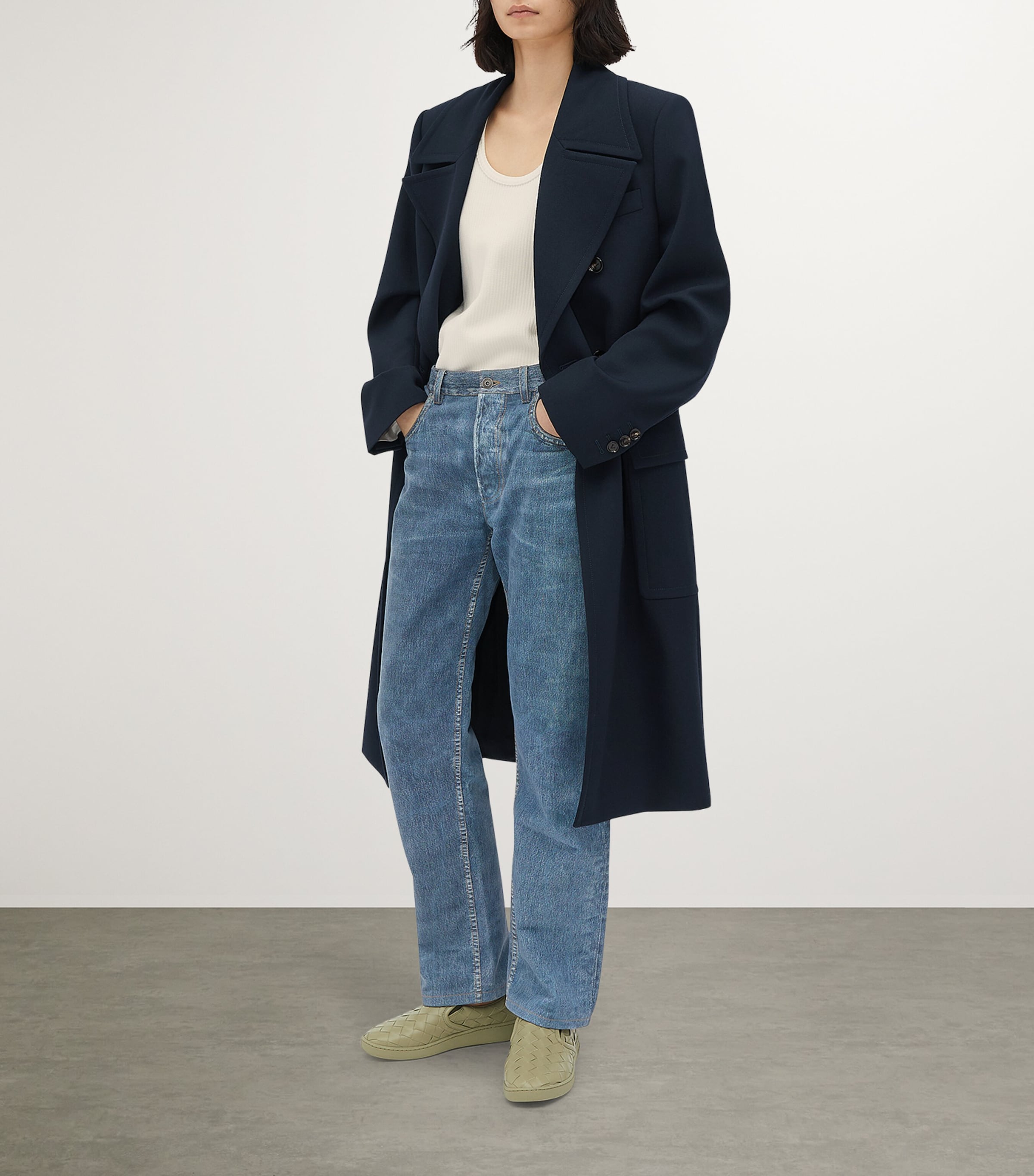 Leather Intrecciato Sawyer Sneakers 3025 Image 5