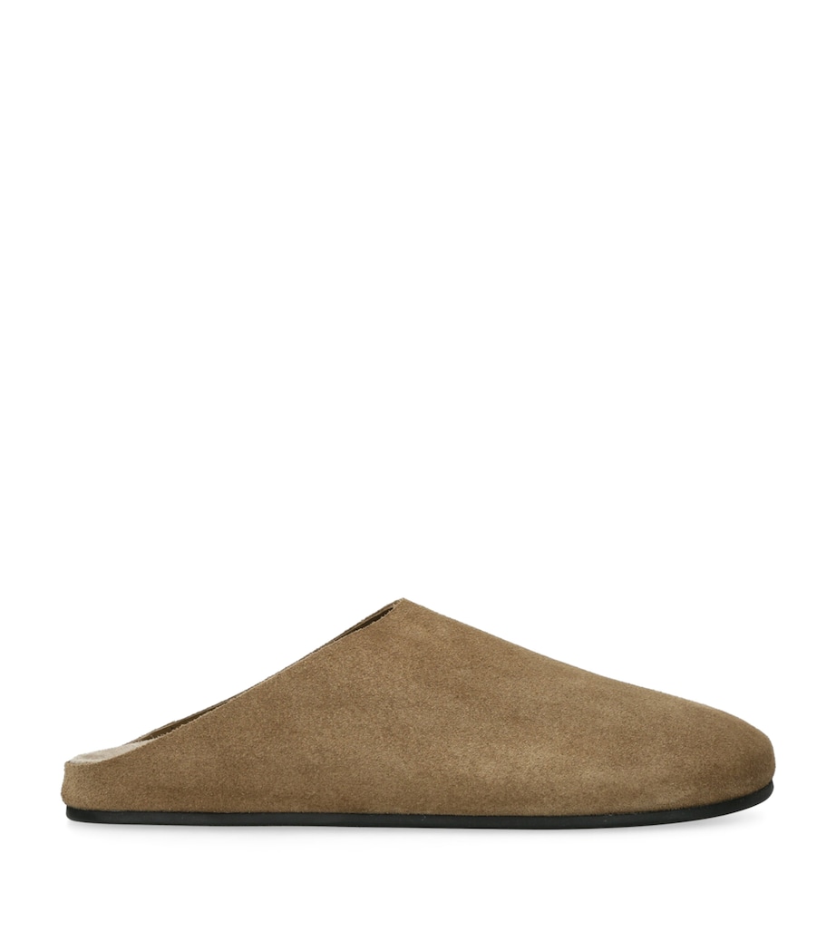 Hudson Suede Mules BEIGE Image 1