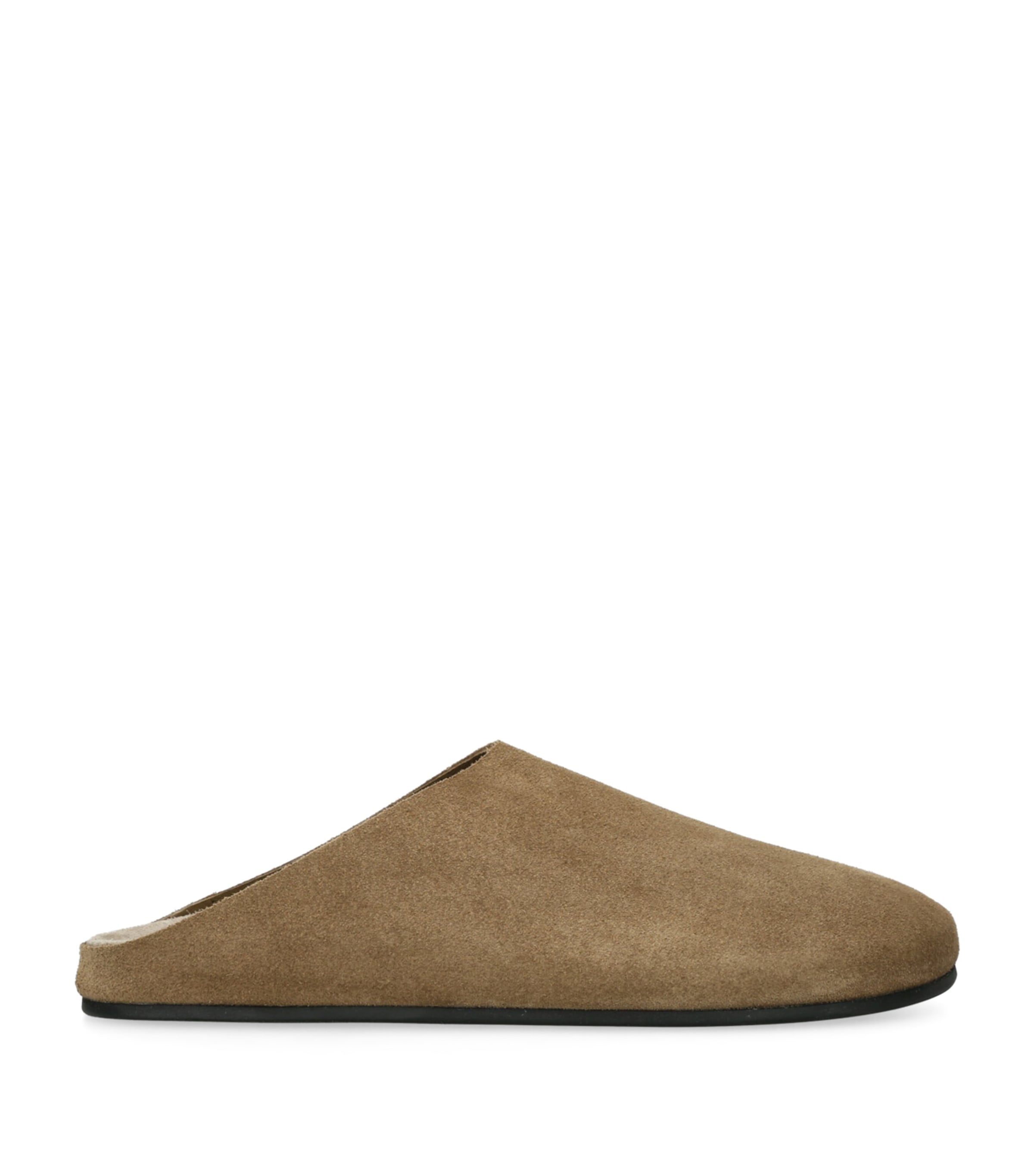The Row Hudson Suede Slides | Women Shoes | Sandals | Sliders | Women New In | Womens Shoes | Designers | The Row
