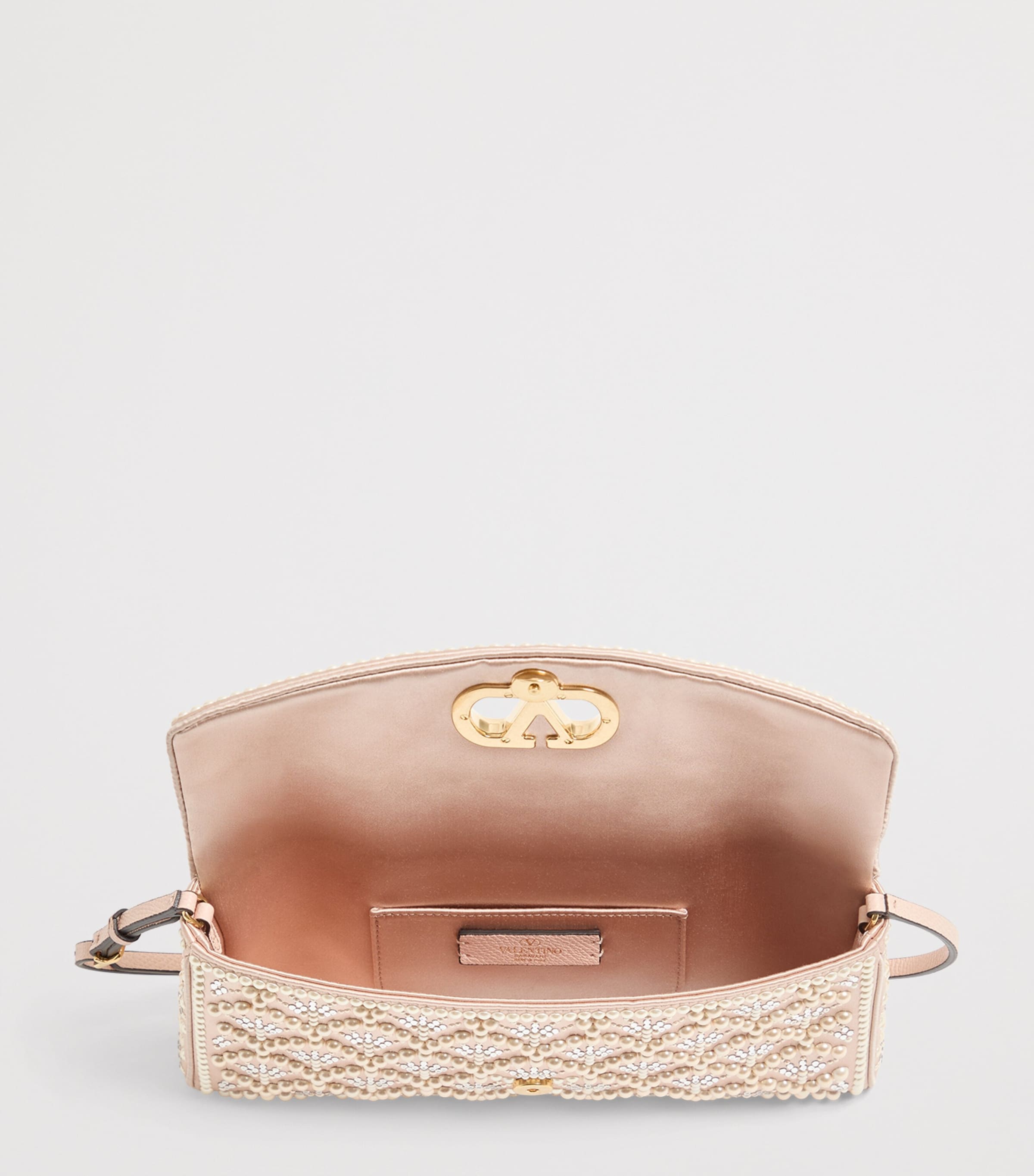 Valentino Garavani Embellished DeVain Shoulder Bag Image 5