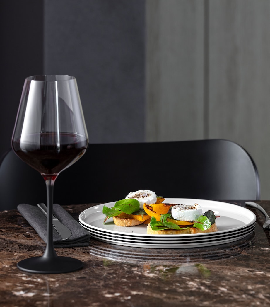 Porcelain Memphis Dinner Plate (24cm) WHITE Image 2