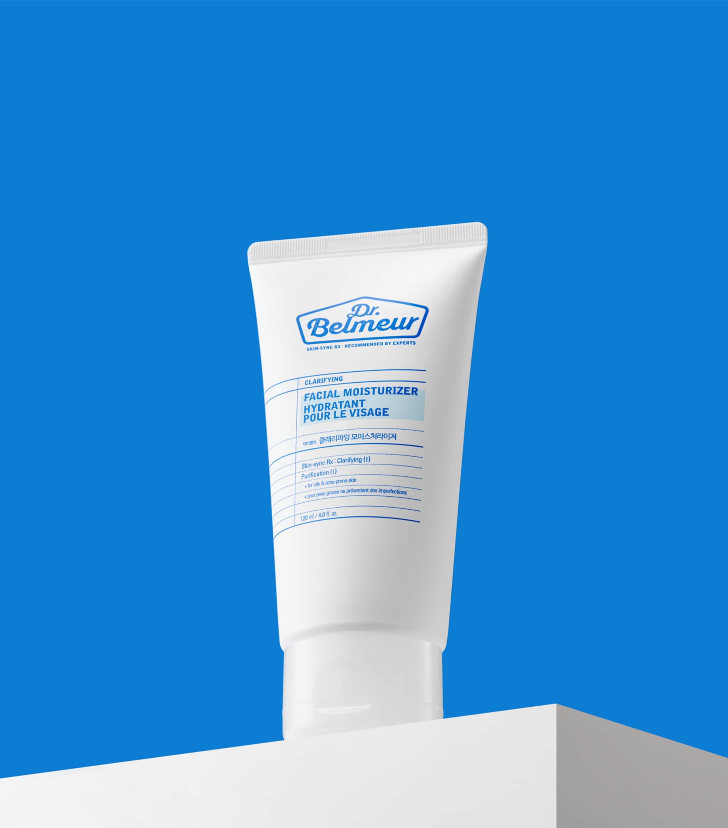Dr. Belmeur Clarifying Facial Moisturiser (120ml) Image 4