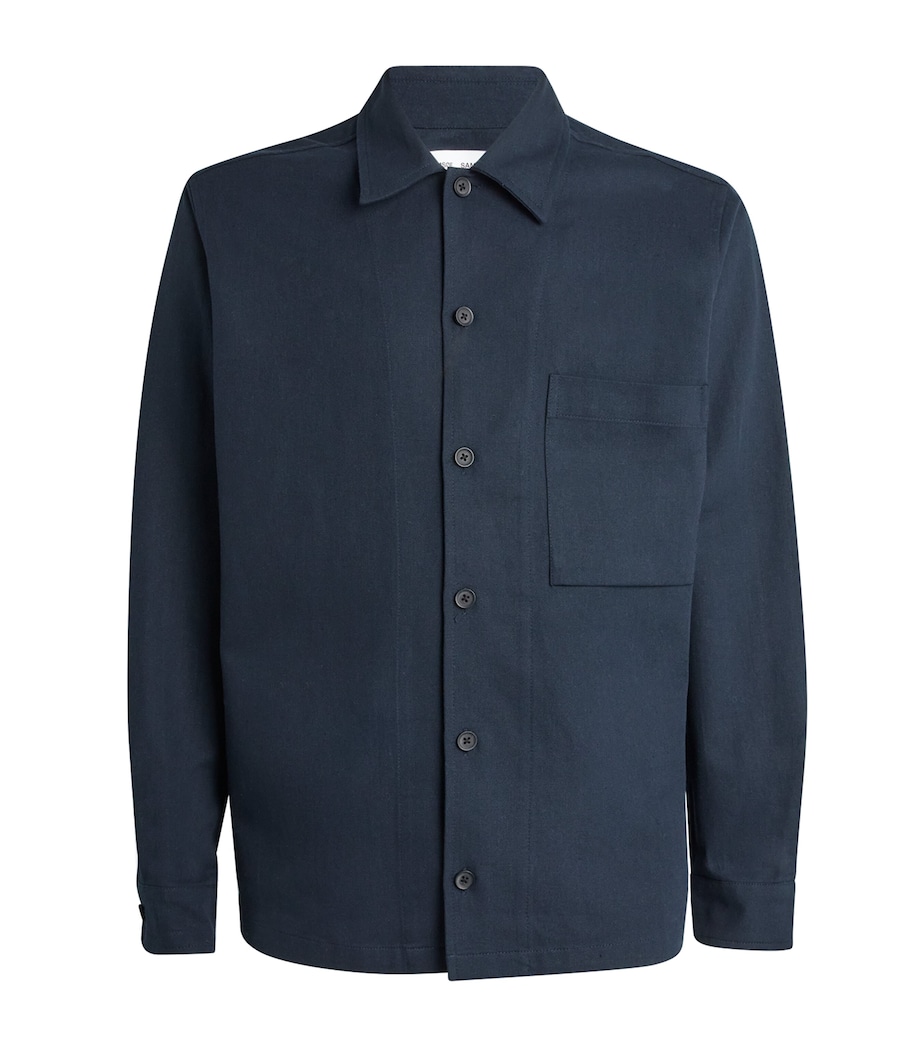 Organic Cotton-Linen Sadomon Overshirt SALUTE Image 1