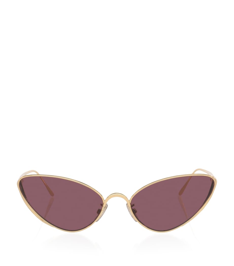 LOEWE Shooting Star Cat Eye Sunglasses Yellow Image 1