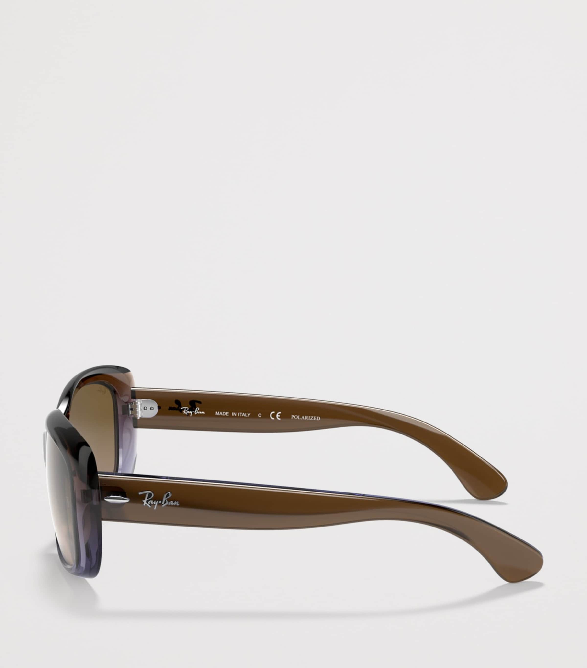 Ray-Ban Jackie Ohh Butterfly Sunglasses Brown Image 3