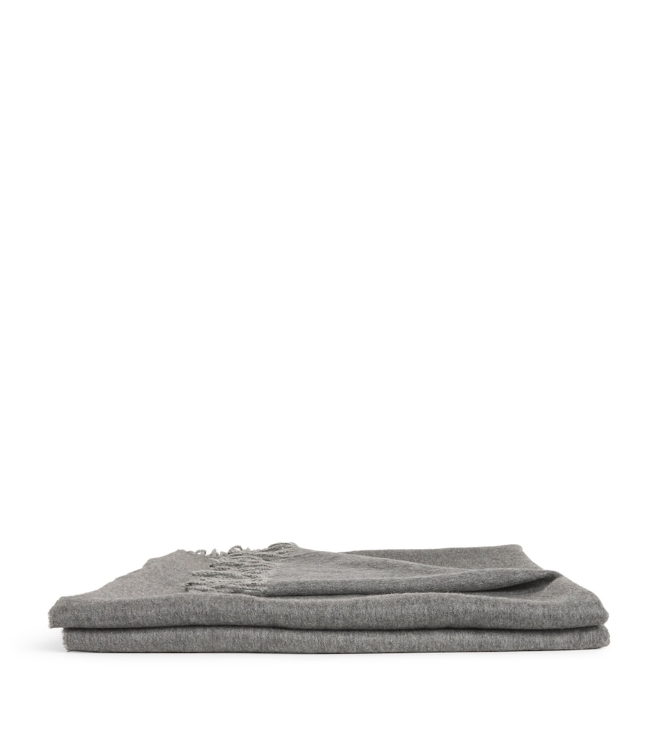 Cashmere Reversible Throw RU7274 MID GREY/SILV Image 1