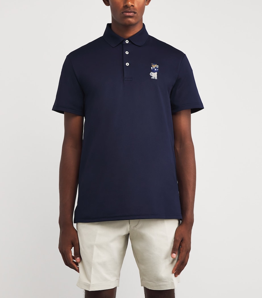 Tailored Polo Bear Polo Shirt REFINED NAVY Image 3