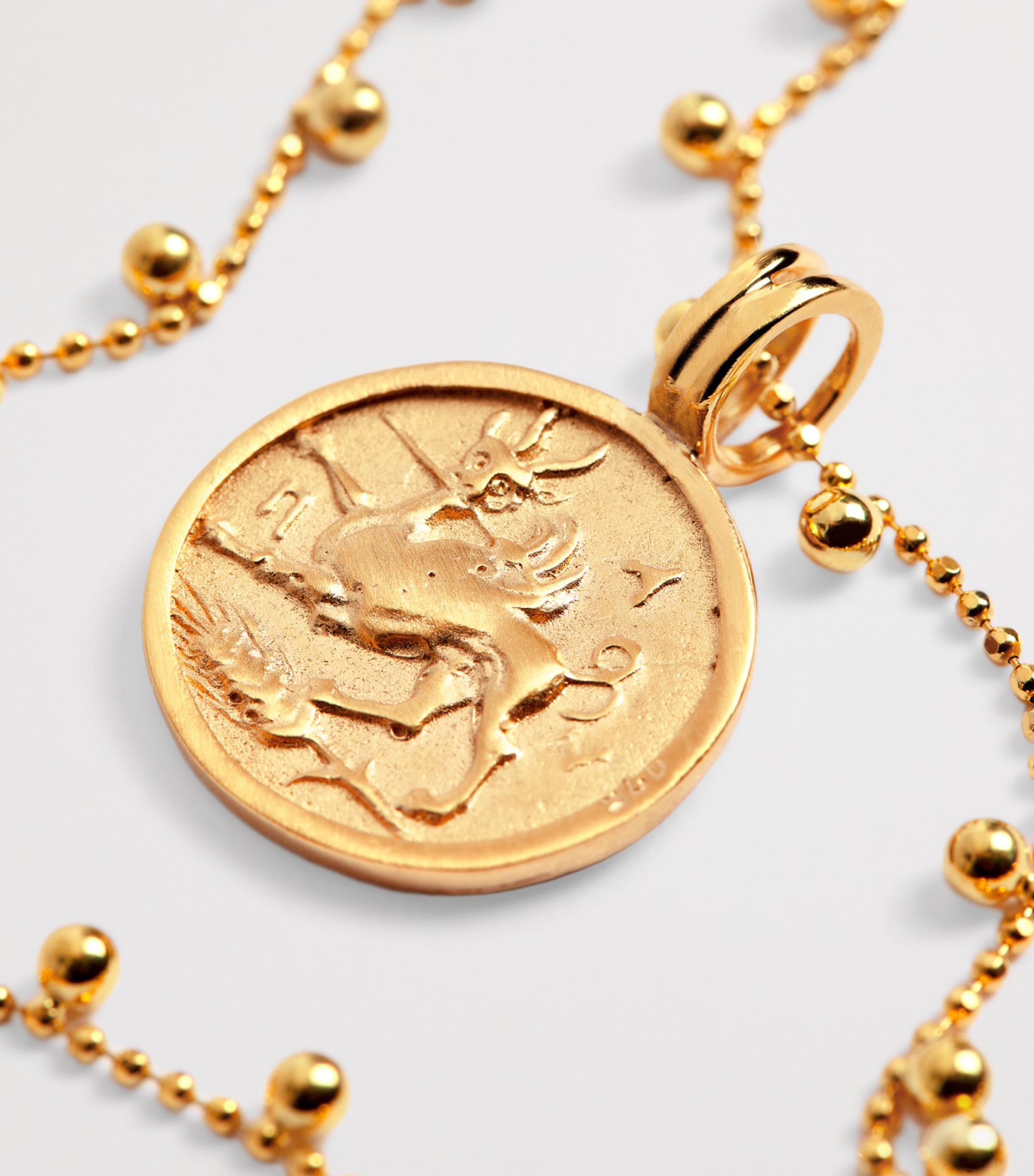 Gold-Plated Satyrus Kuduni Necklace GOLD Image 4