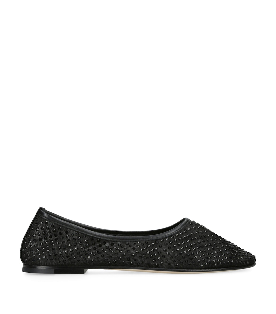 Balla Mesh Ballet Flats BLACK Image 1