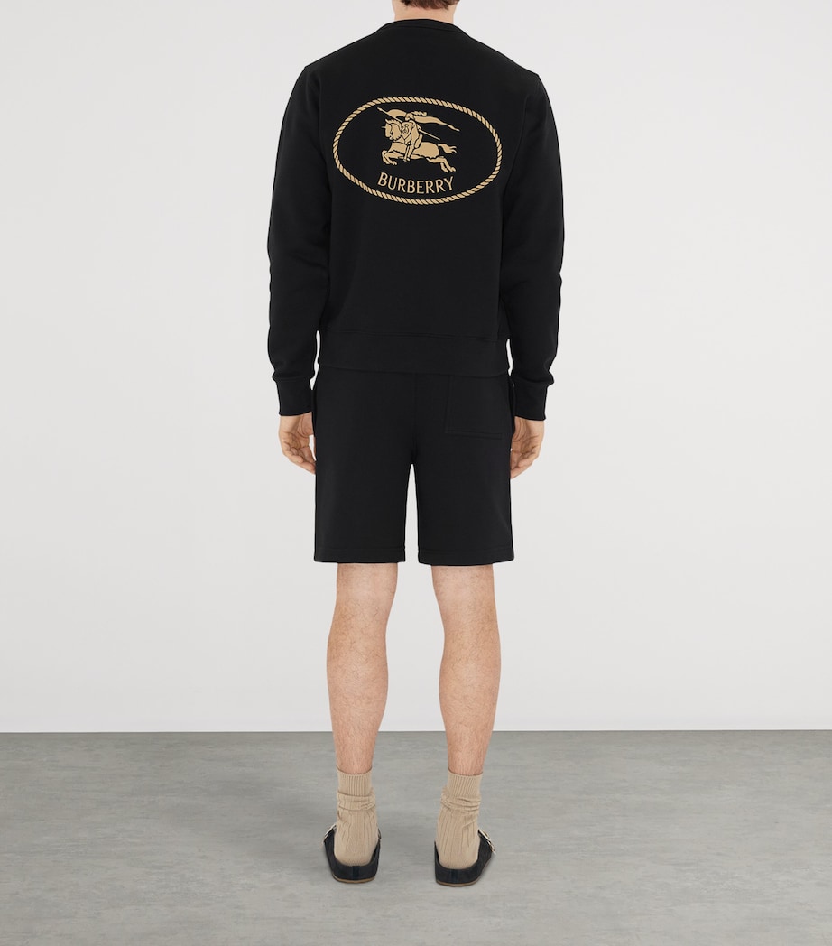 Cotton Logo Shorts BLACK Image 4