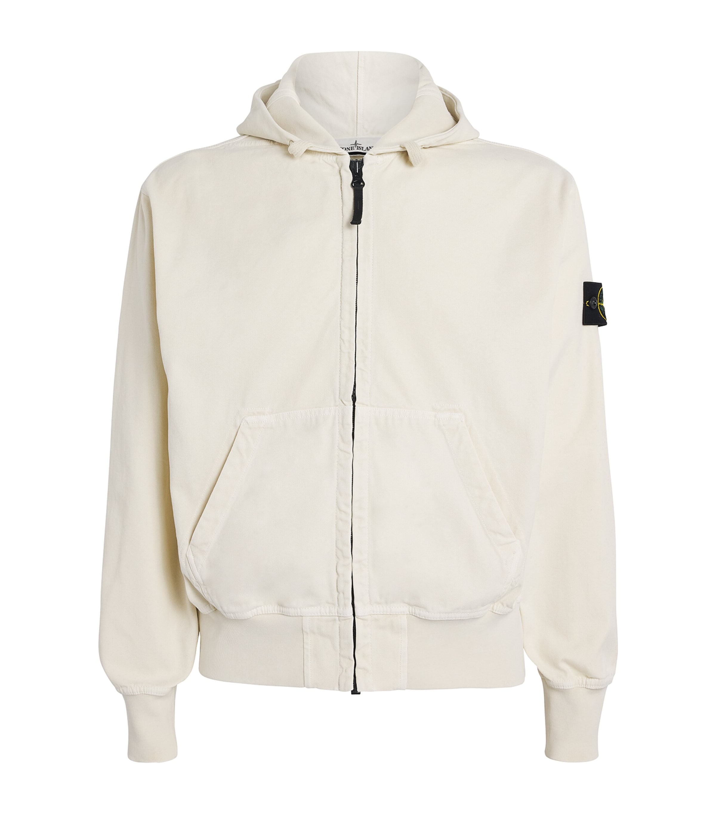 Stone Island Organic Panama Cotton Hoodie | Men Clothing | Coats & Jackets | Sweatshirts & Hoodies | Designers | Stone Island