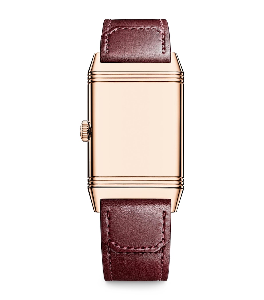 Rose Gold Reverso Tribute Small Seconds Watch 27.4mm PINK GOLD Image 2