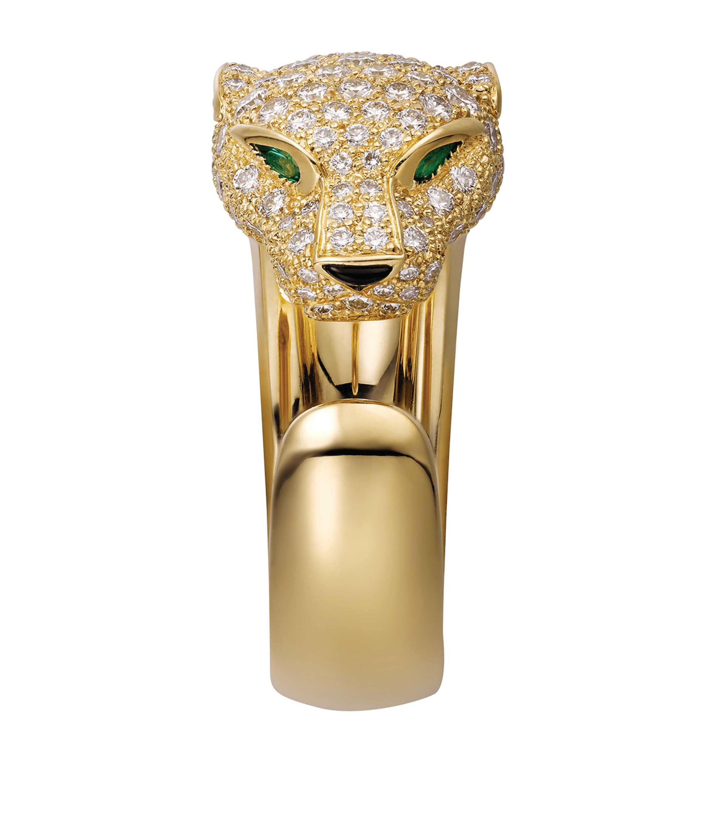 Cartier Yellow Gold and Diamond Massai Panthère de Cartier Ring Yellow Gold Image 3