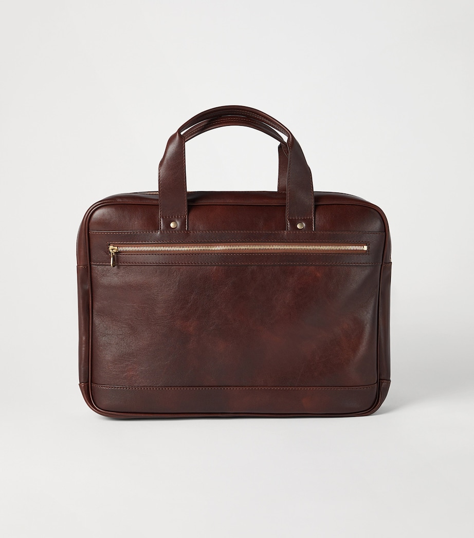 Calfskin Zipped Briefcase C8457 Image 3