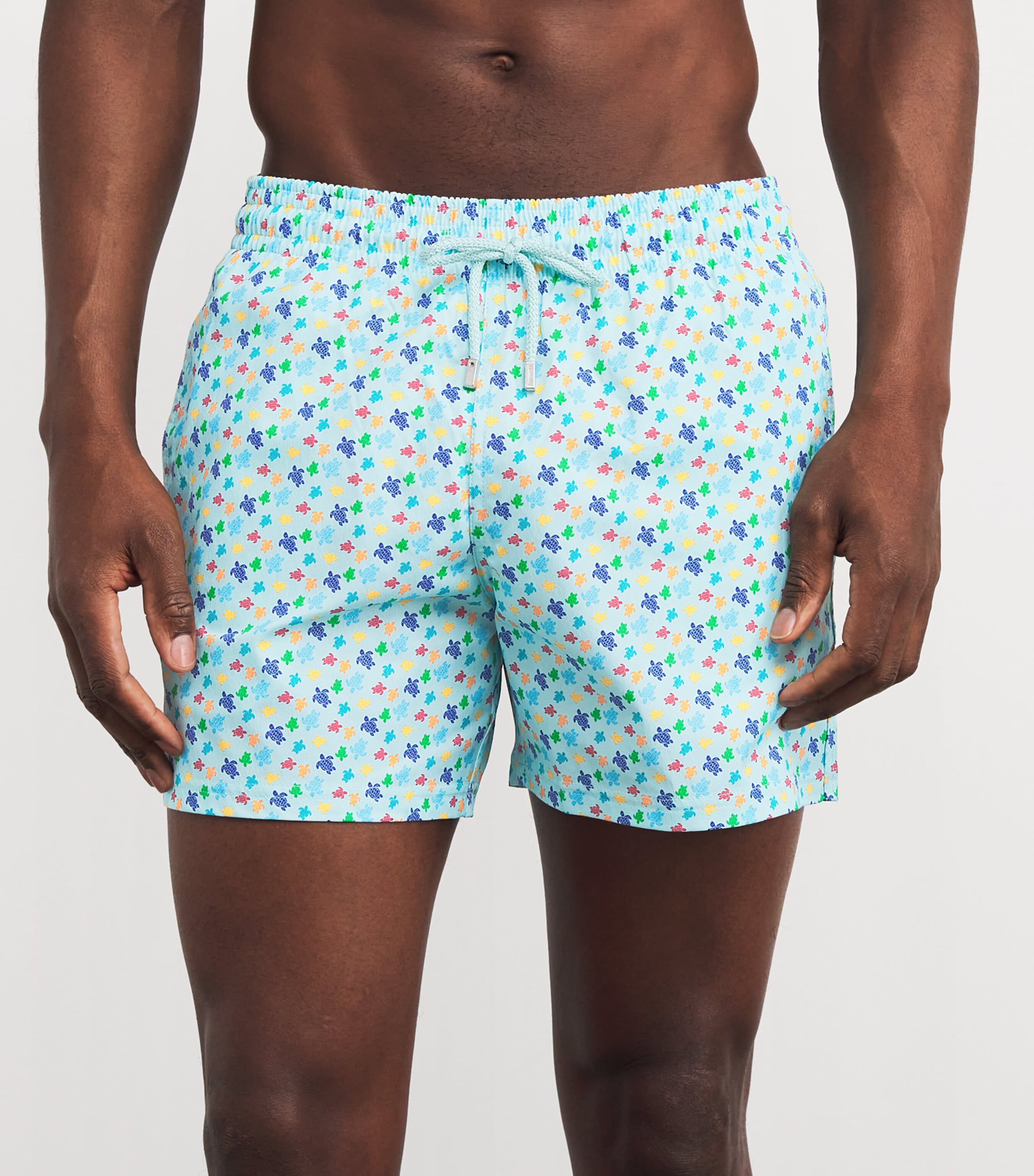 Turtle Print Moorise Swim Shorts 315-PACIFIC Image 3